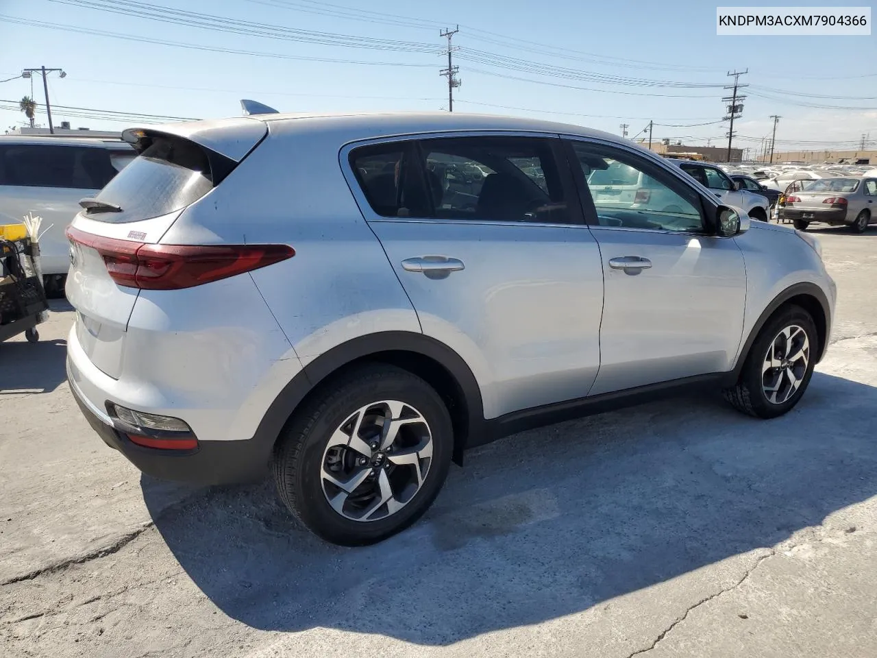 2021 Kia Sportage Lx VIN: KNDPM3ACXM7904366 Lot: 66795384