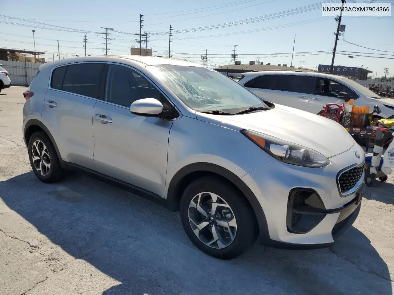 2021 Kia Sportage Lx VIN: KNDPM3ACXM7904366 Lot: 66795384