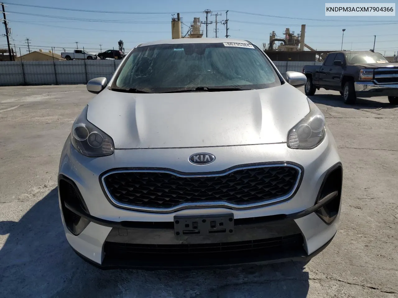 2021 Kia Sportage Lx VIN: KNDPM3ACXM7904366 Lot: 66795384