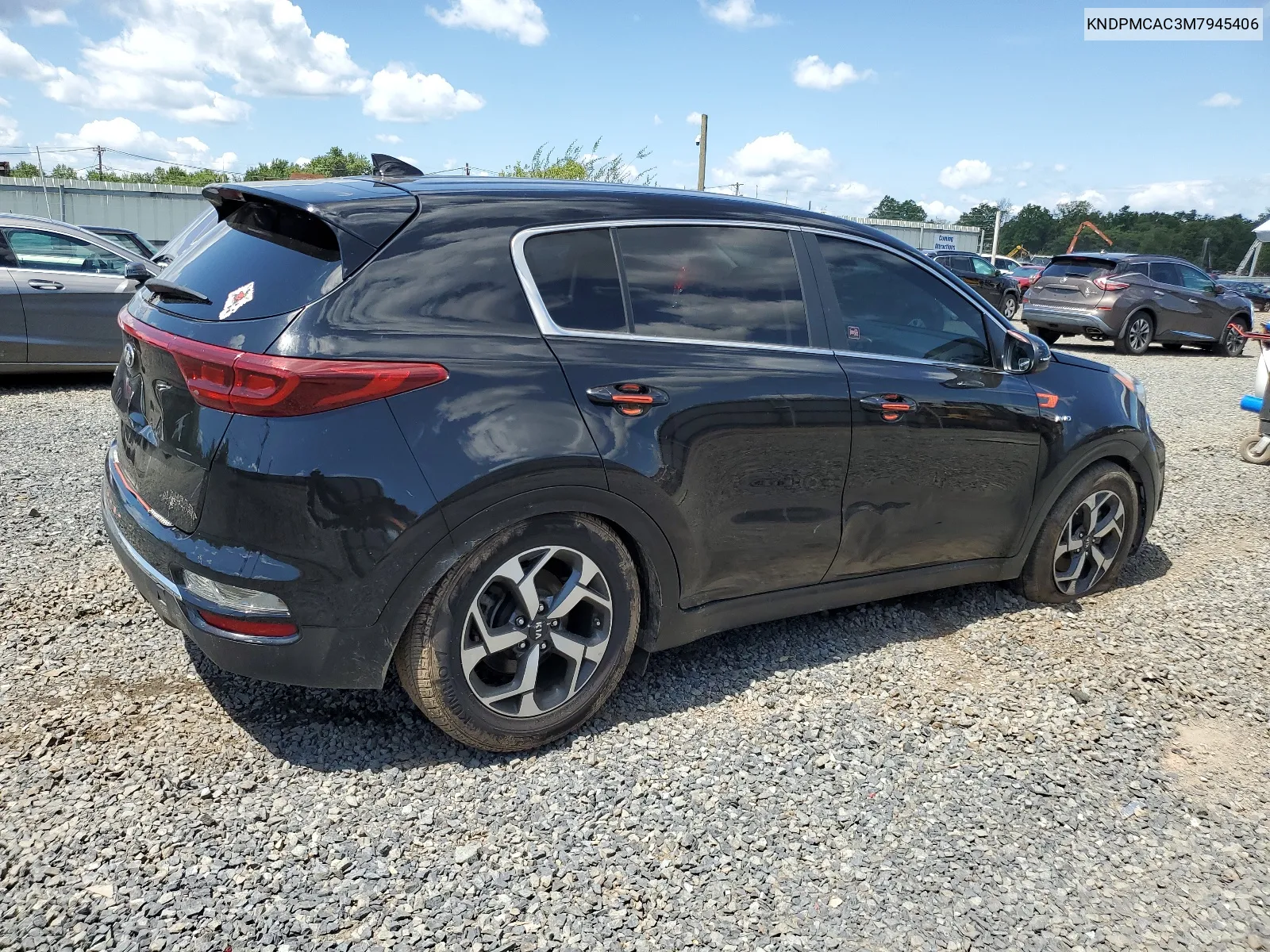 2021 Kia Sportage Lx VIN: KNDPMCAC3M7945406 Lot: 66847264