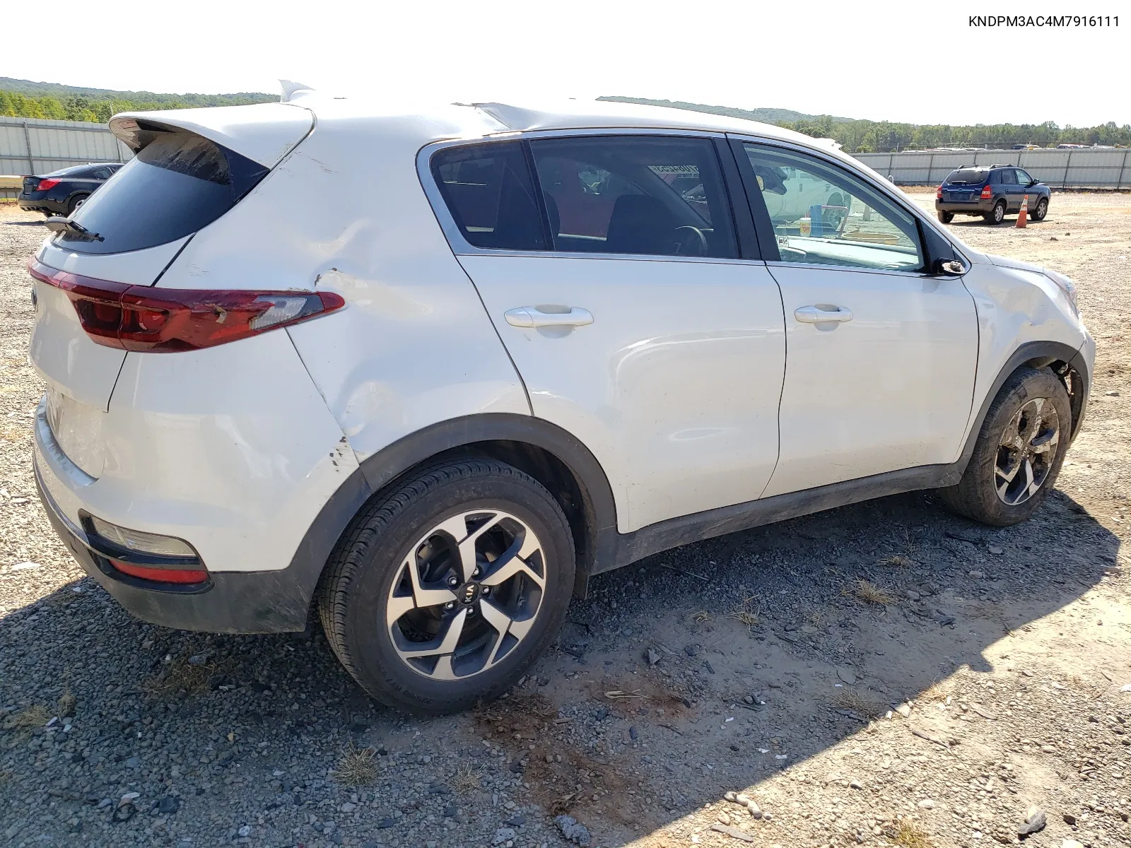 2021 Kia Sportage Lx VIN: KNDPM3AC4M7916111 Lot: 67084253