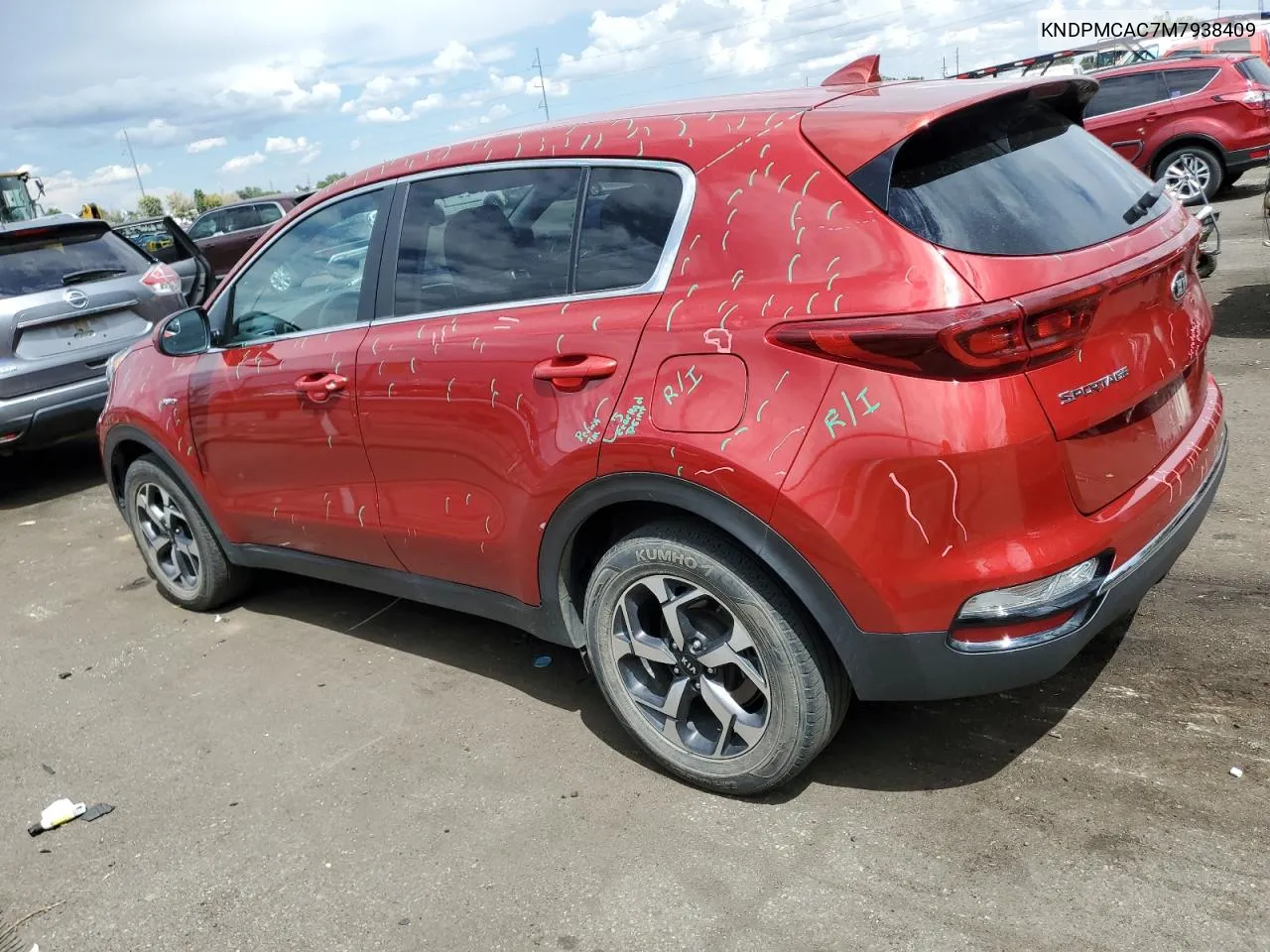 2021 Kia Sportage Lx VIN: KNDPMCAC7M7938409 Lot: 67108264