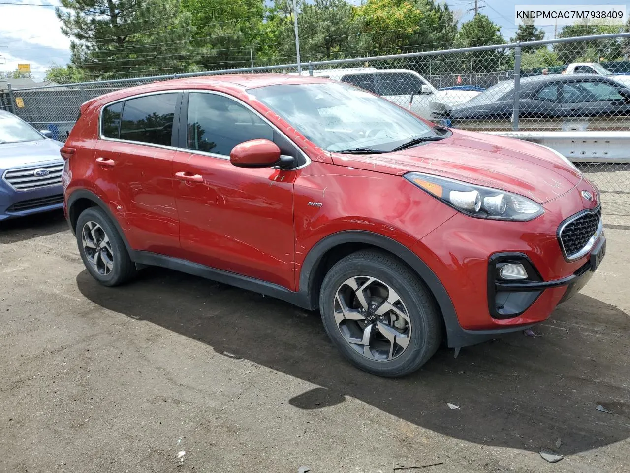 KNDPMCAC7M7938409 2021 Kia Sportage Lx