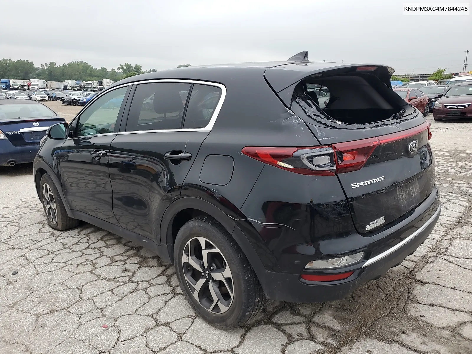 2021 Kia Sportage Lx VIN: KNDPM3AC4M7844245 Lot: 67130794