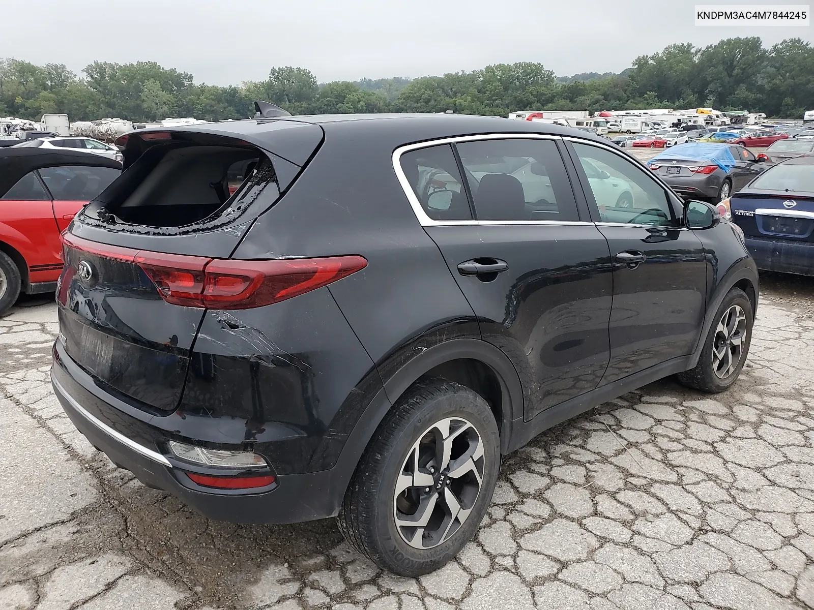 2021 Kia Sportage Lx VIN: KNDPM3AC4M7844245 Lot: 67130794