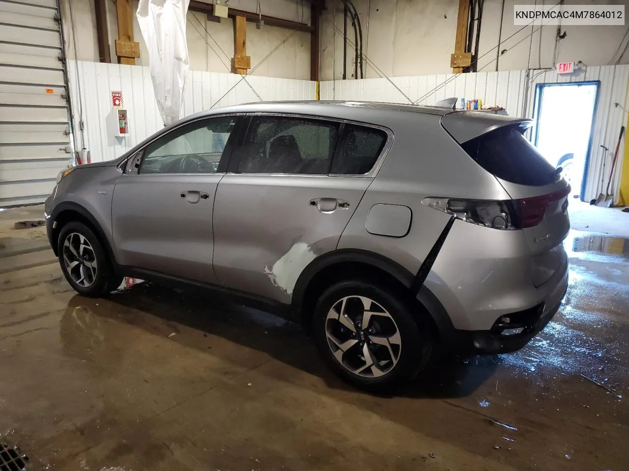 2021 Kia Sportage Lx VIN: KNDPMCAC4M7864012 Lot: 67167624