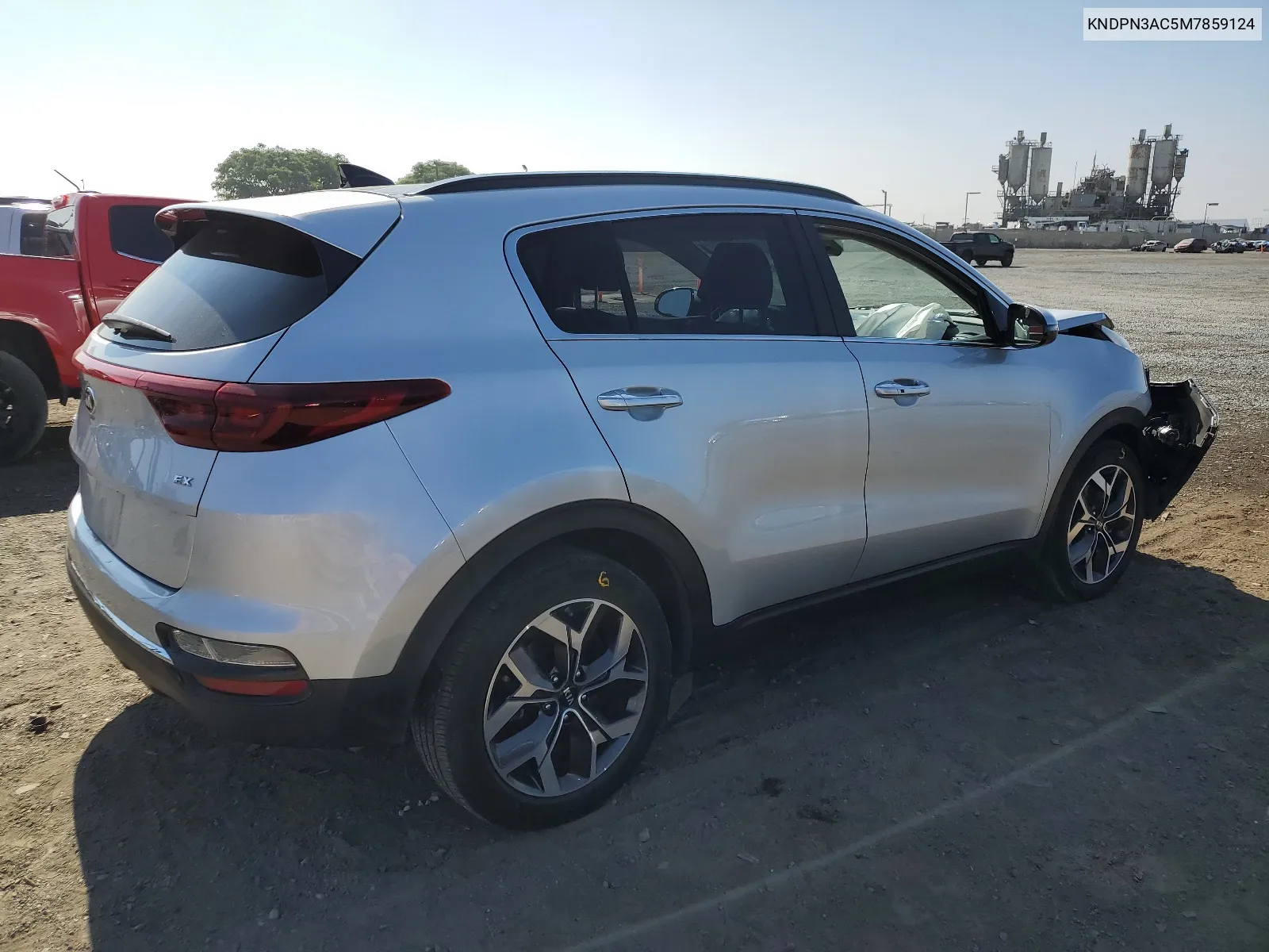 2021 Kia Sportage Ex VIN: KNDPN3AC5M7859124 Lot: 67309874