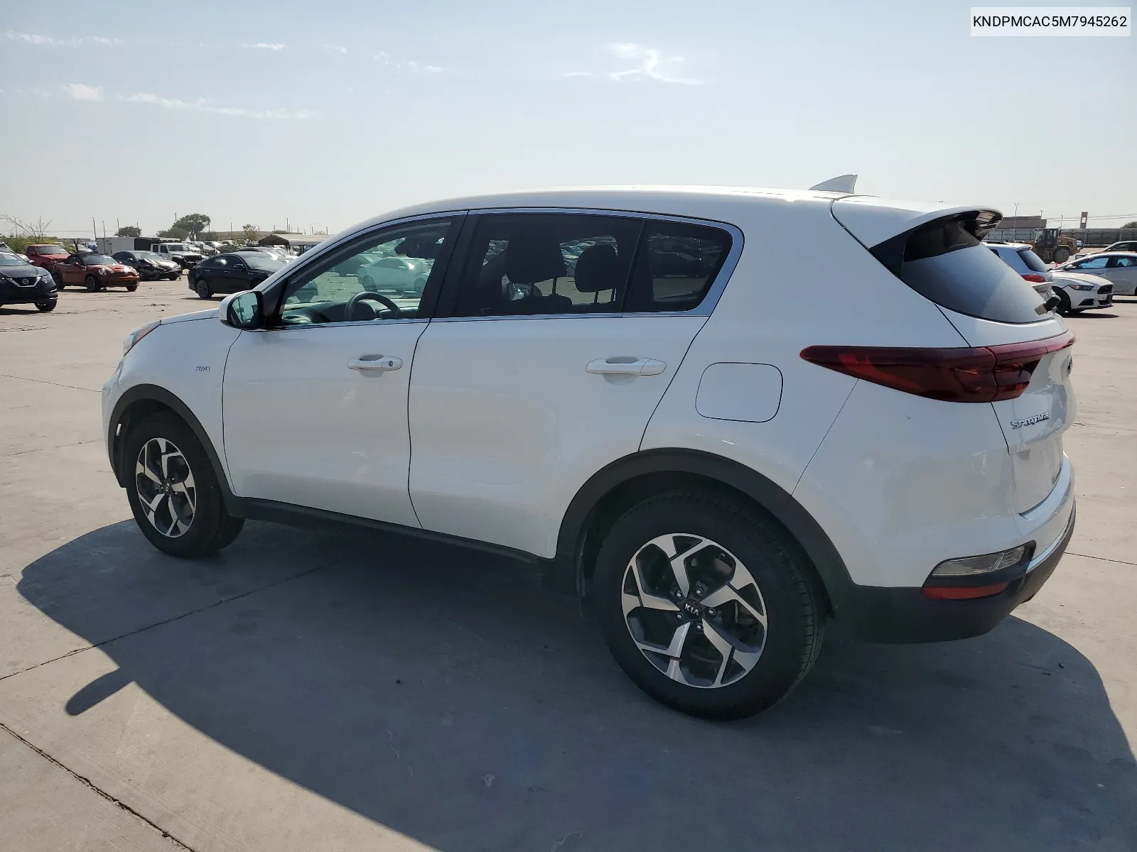 2021 Kia Sportage Lx VIN: KNDPMCAC5M7945262 Lot: 67890714