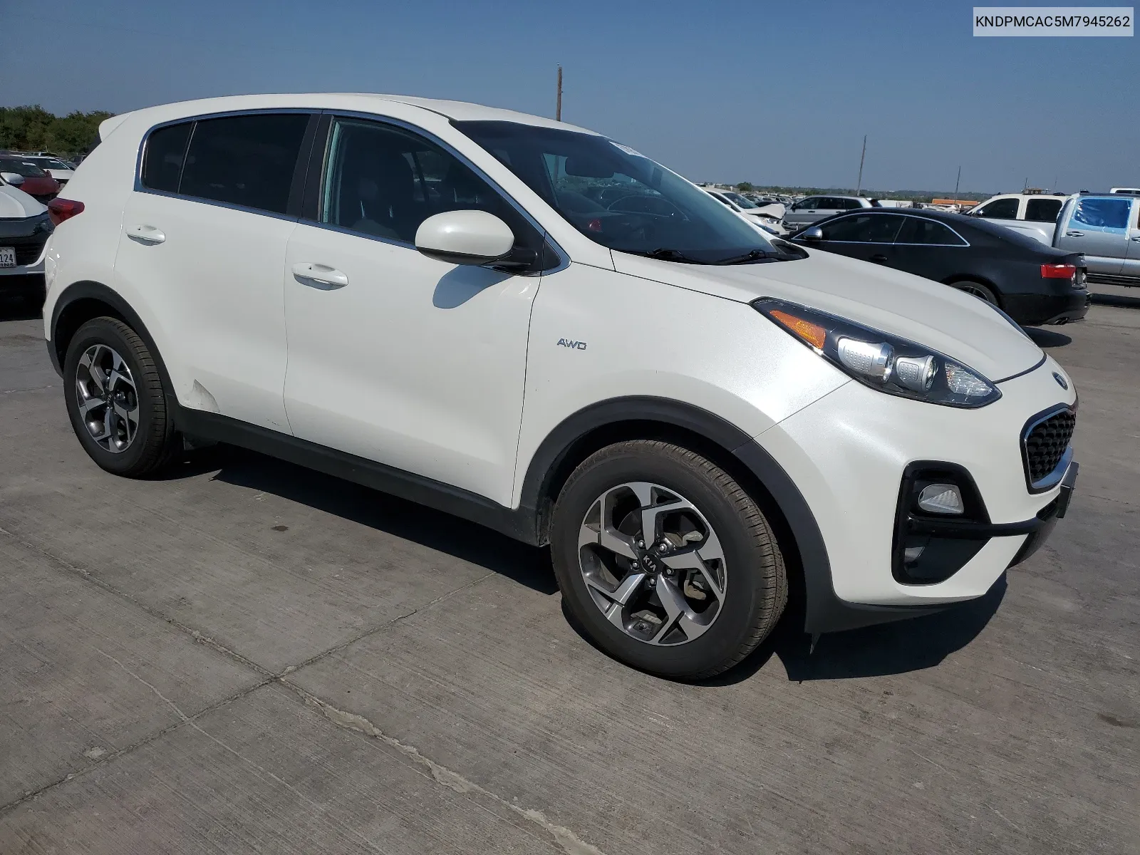 KNDPMCAC5M7945262 2021 Kia Sportage Lx