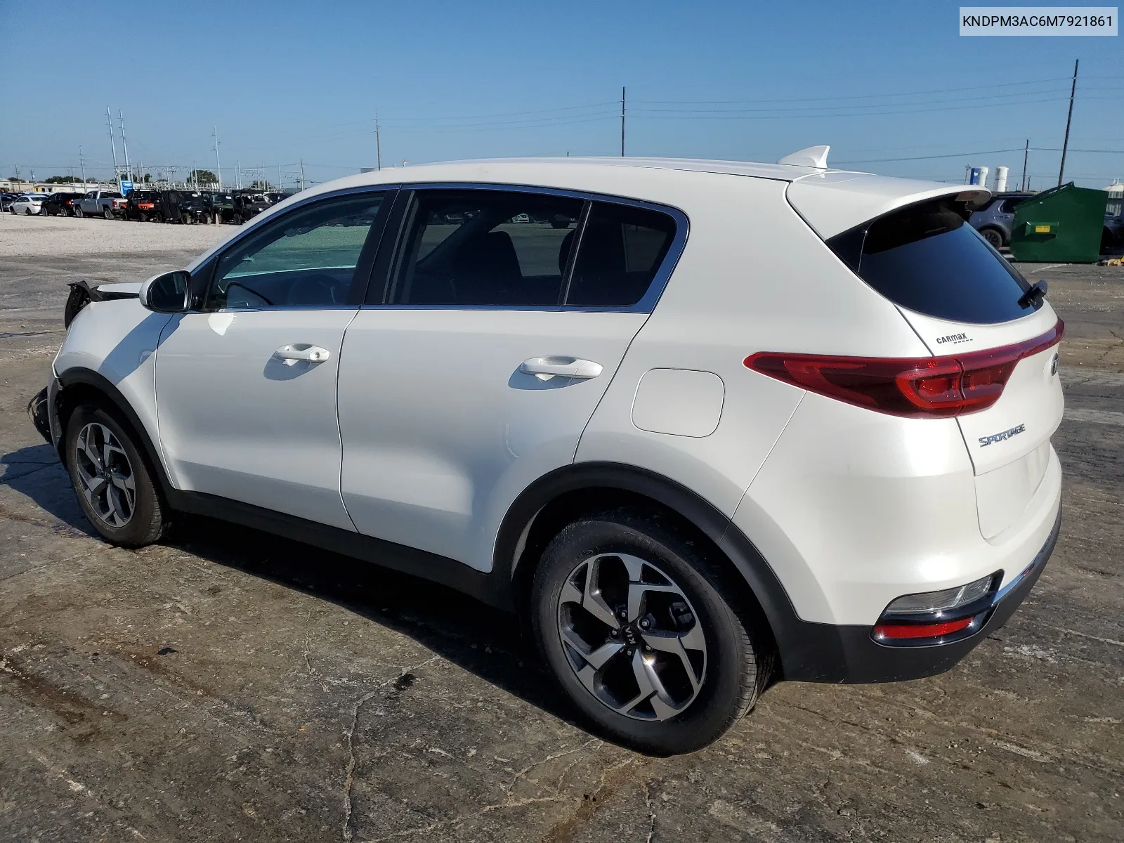 2021 Kia Sportage Lx VIN: KNDPM3AC6M7921861 Lot: 67934154