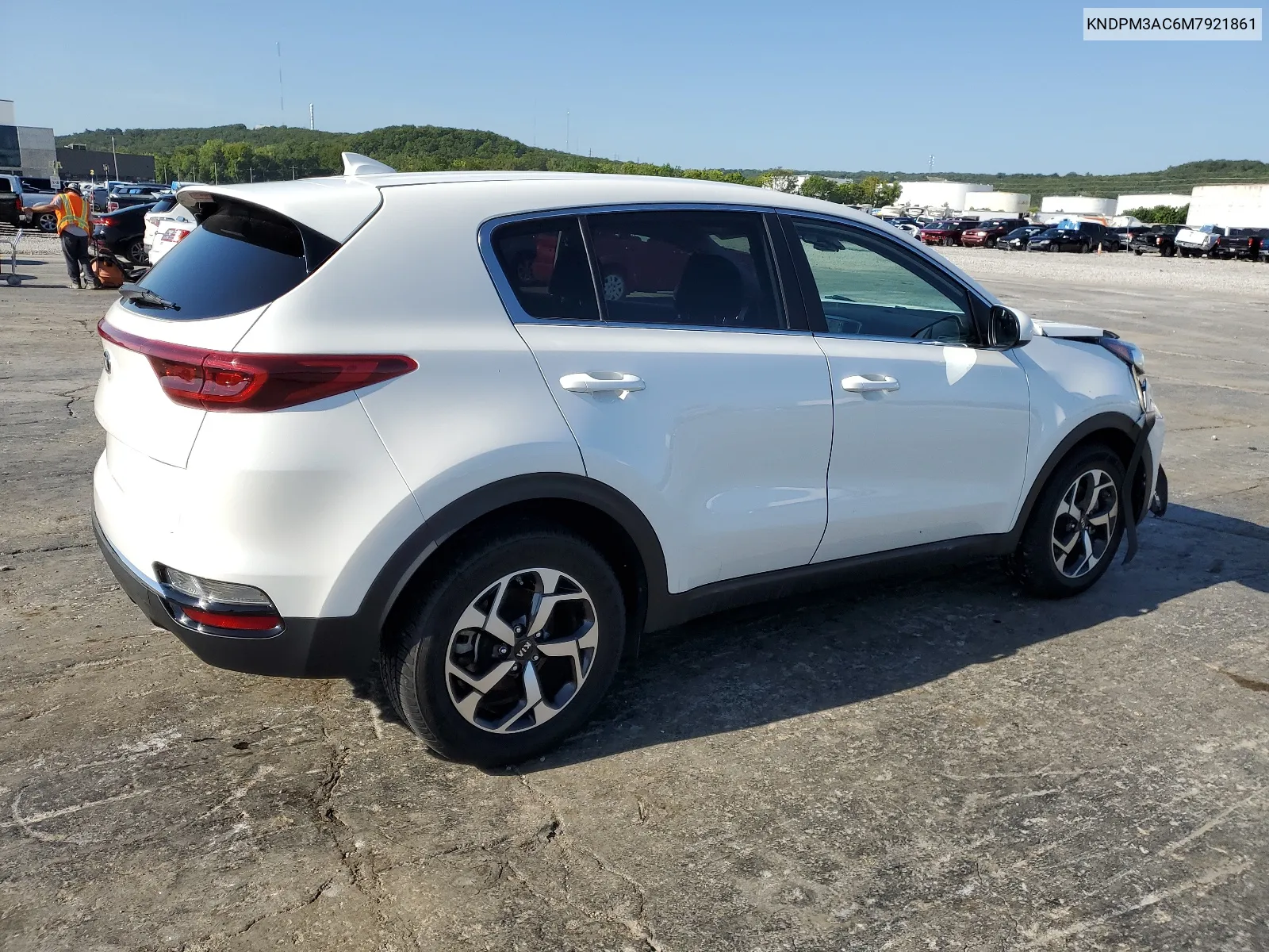 KNDPM3AC6M7921861 2021 Kia Sportage Lx