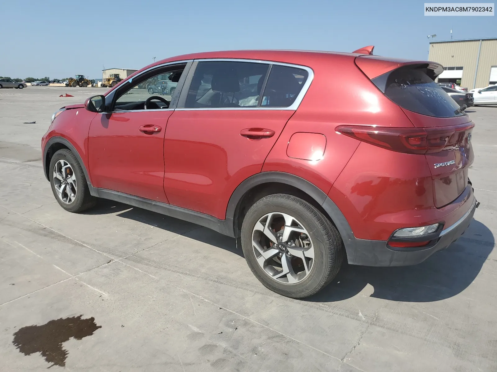 2021 Kia Sportage Lx VIN: KNDPM3AC8M7902342 Lot: 67955894