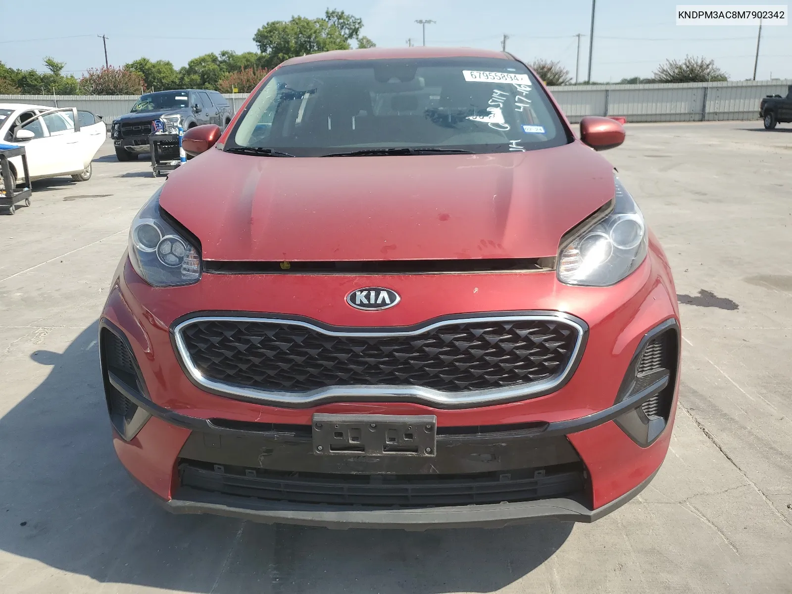 KNDPM3AC8M7902342 2021 Kia Sportage Lx