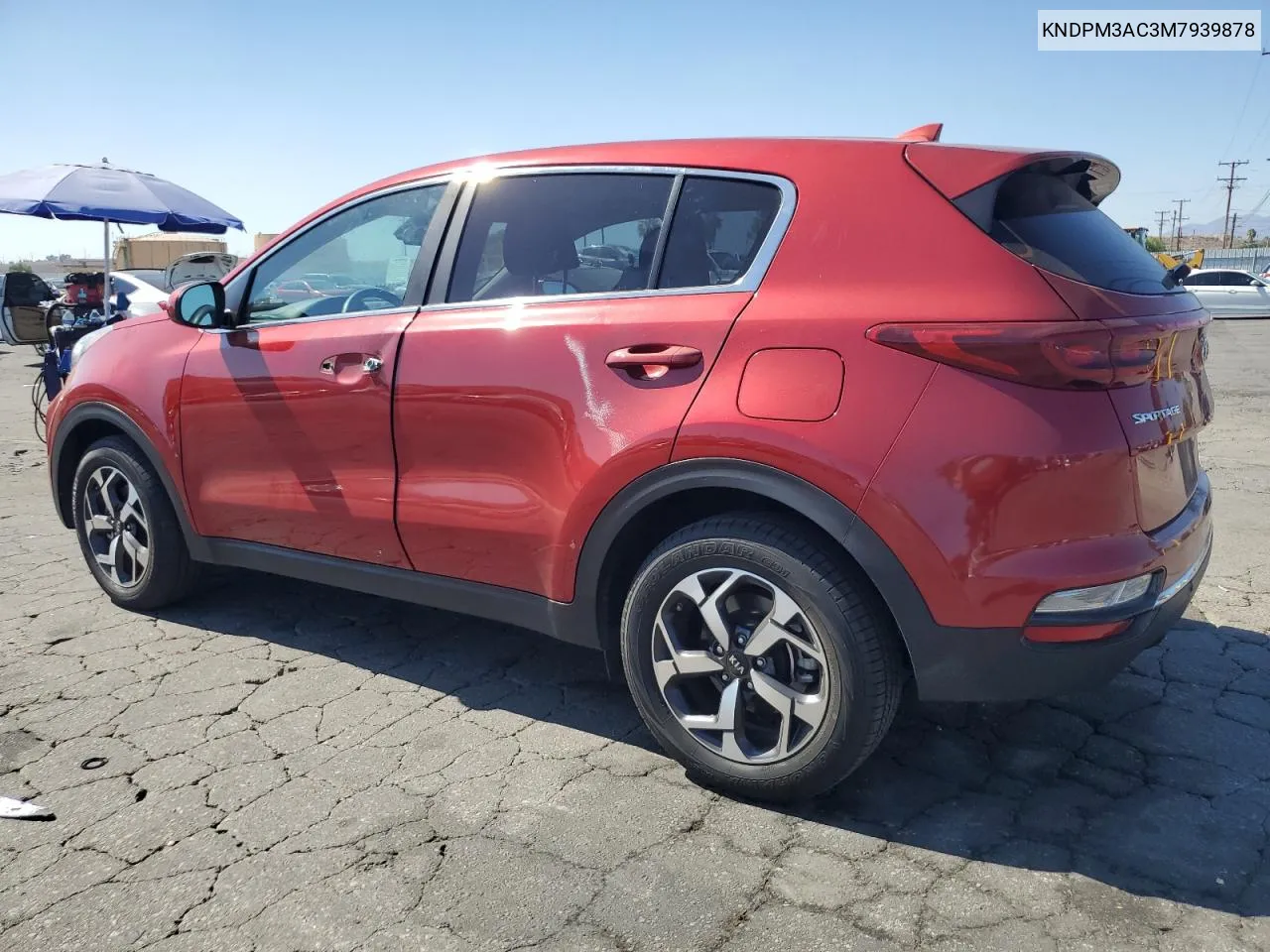 2021 Kia Sportage Lx VIN: KNDPM3AC3M7939878 Lot: 68281604