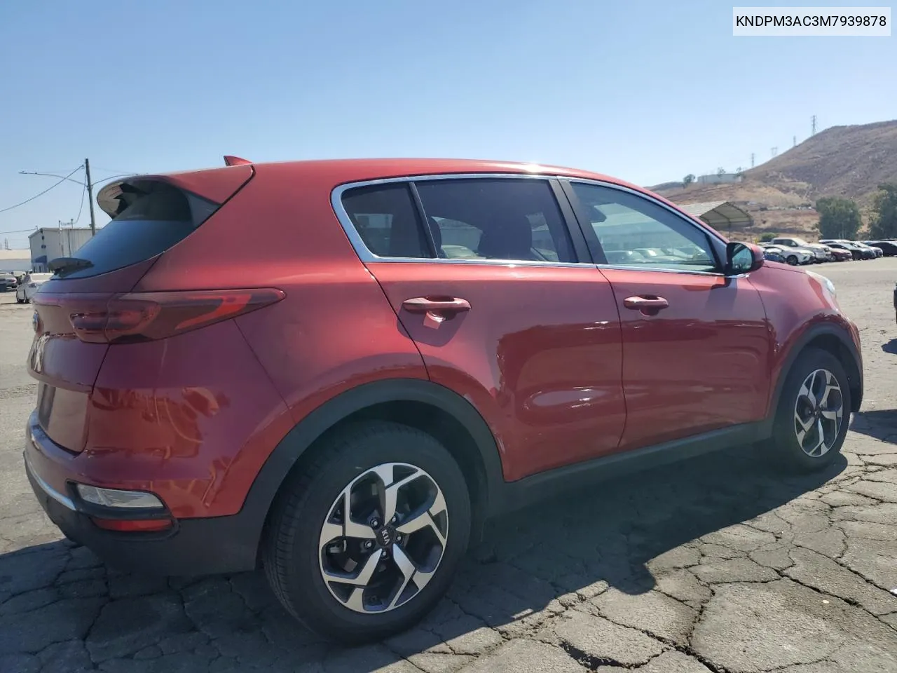 2021 Kia Sportage Lx VIN: KNDPM3AC3M7939878 Lot: 68281604