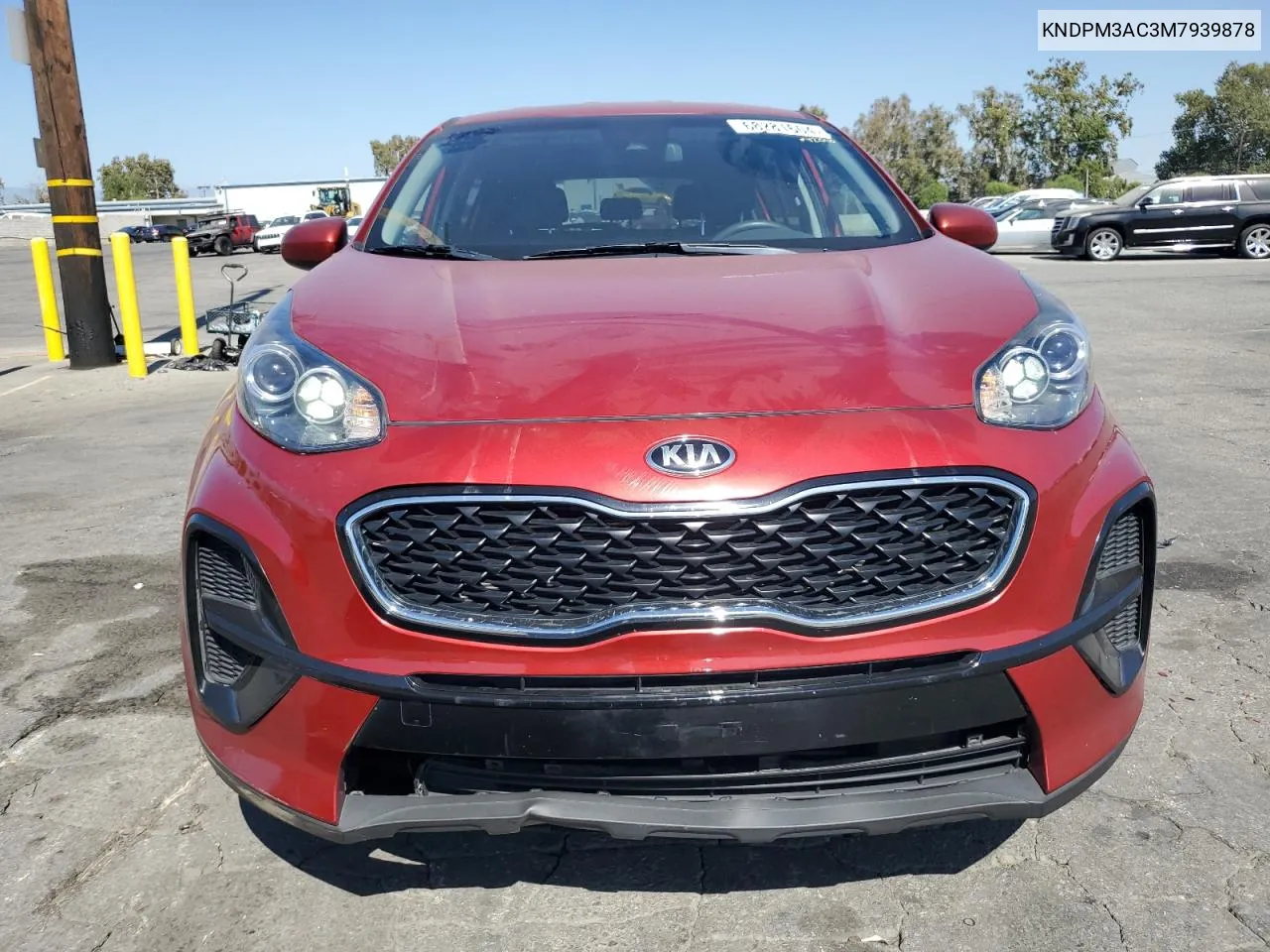 2021 Kia Sportage Lx VIN: KNDPM3AC3M7939878 Lot: 68281604