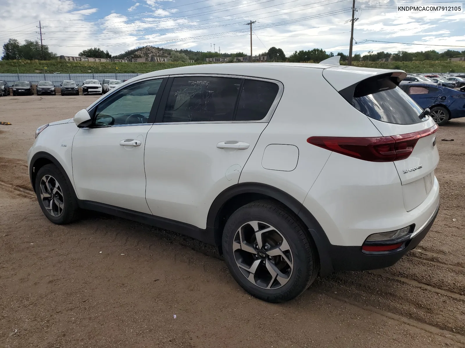 2021 Kia Sportage Lx VIN: KNDPMCAC0M7912105 Lot: 68440584