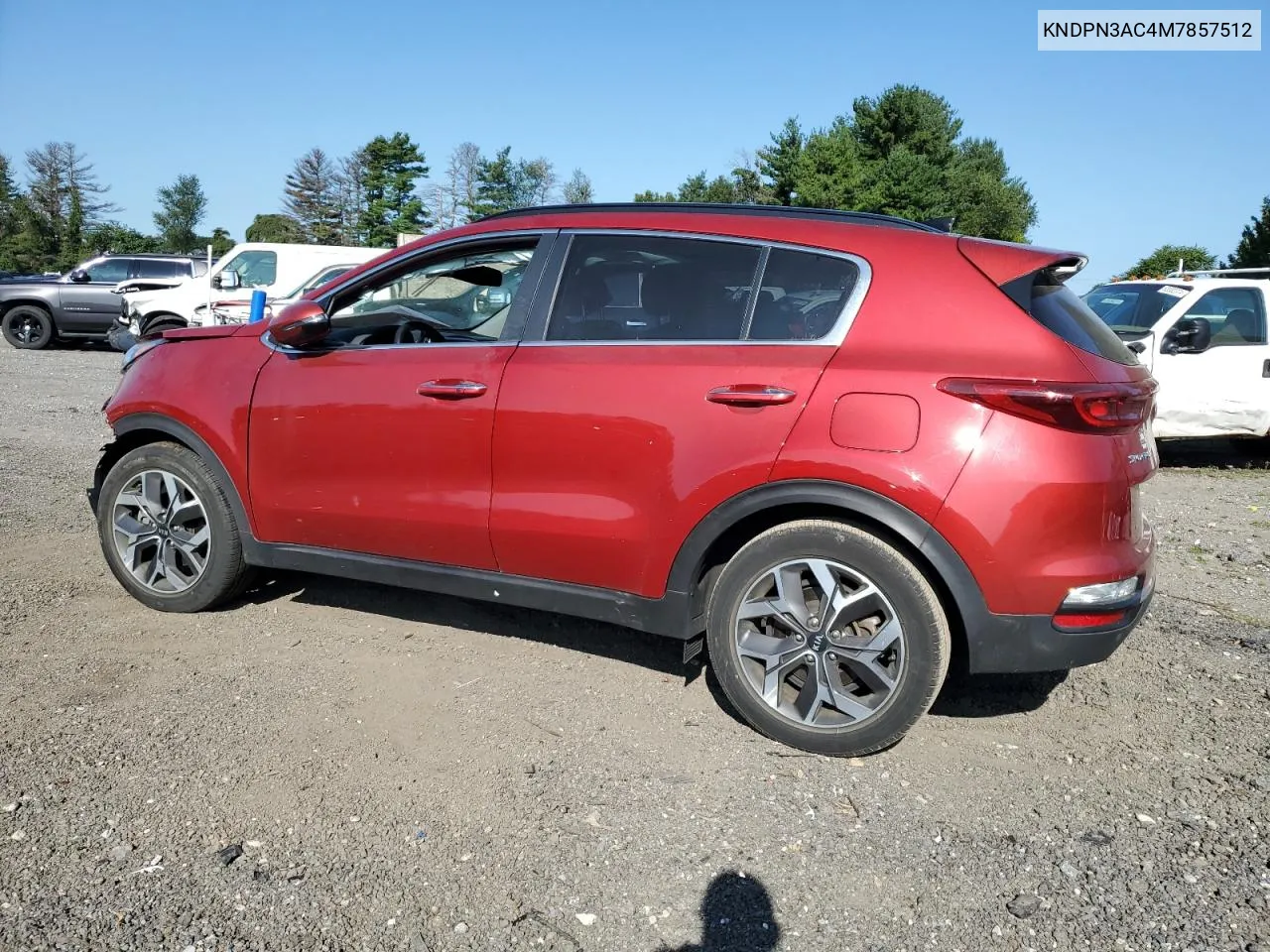 2021 Kia Sportage Ex VIN: KNDPN3AC4M7857512 Lot: 68521854