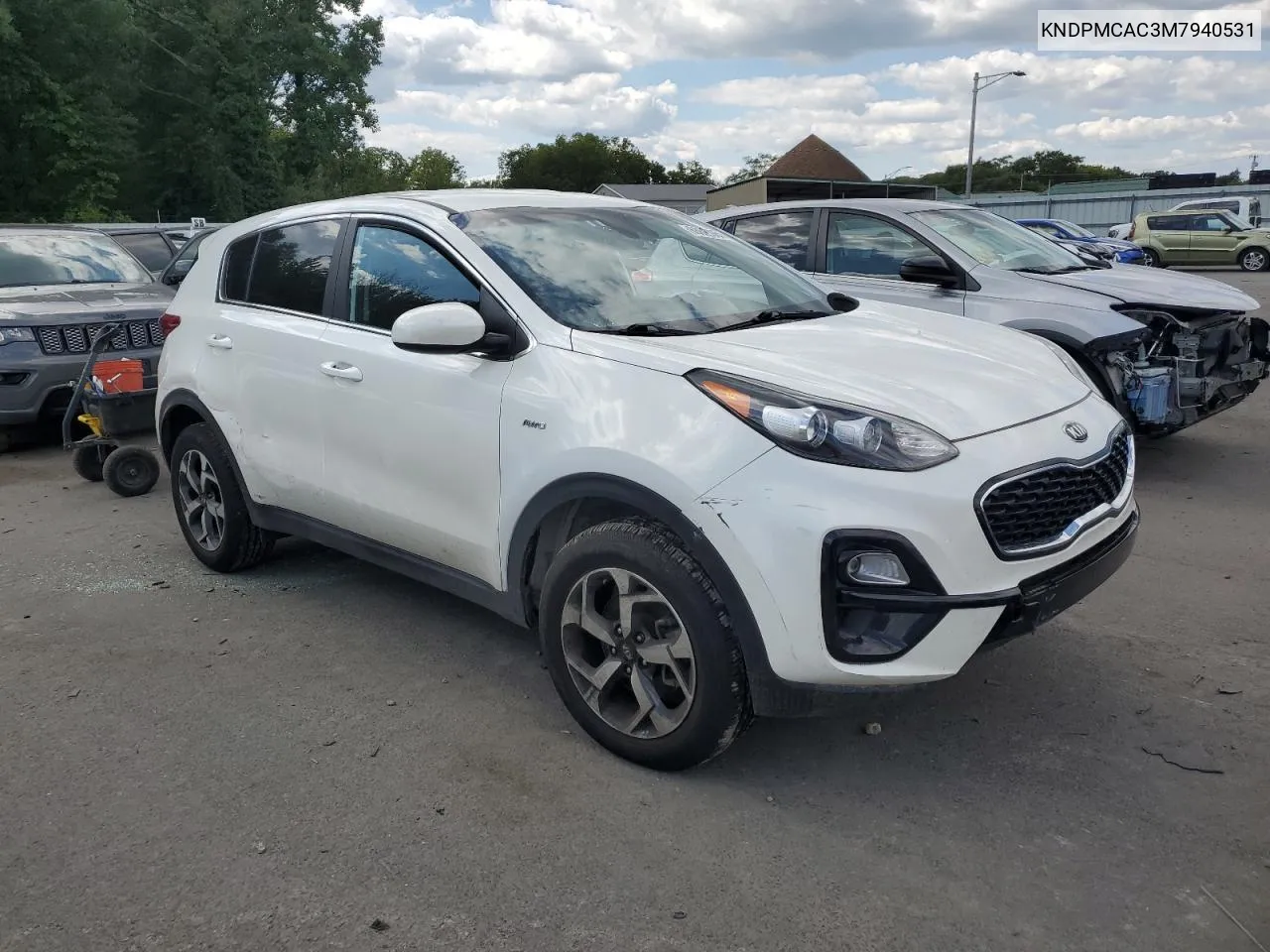 KNDPMCAC3M7940531 2021 Kia Sportage Lx