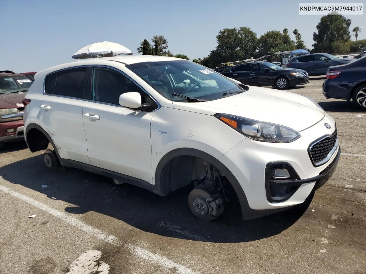 2021 Kia Sportage Lx VIN: KNDPMCAC9M7944017 Lot: 68942484