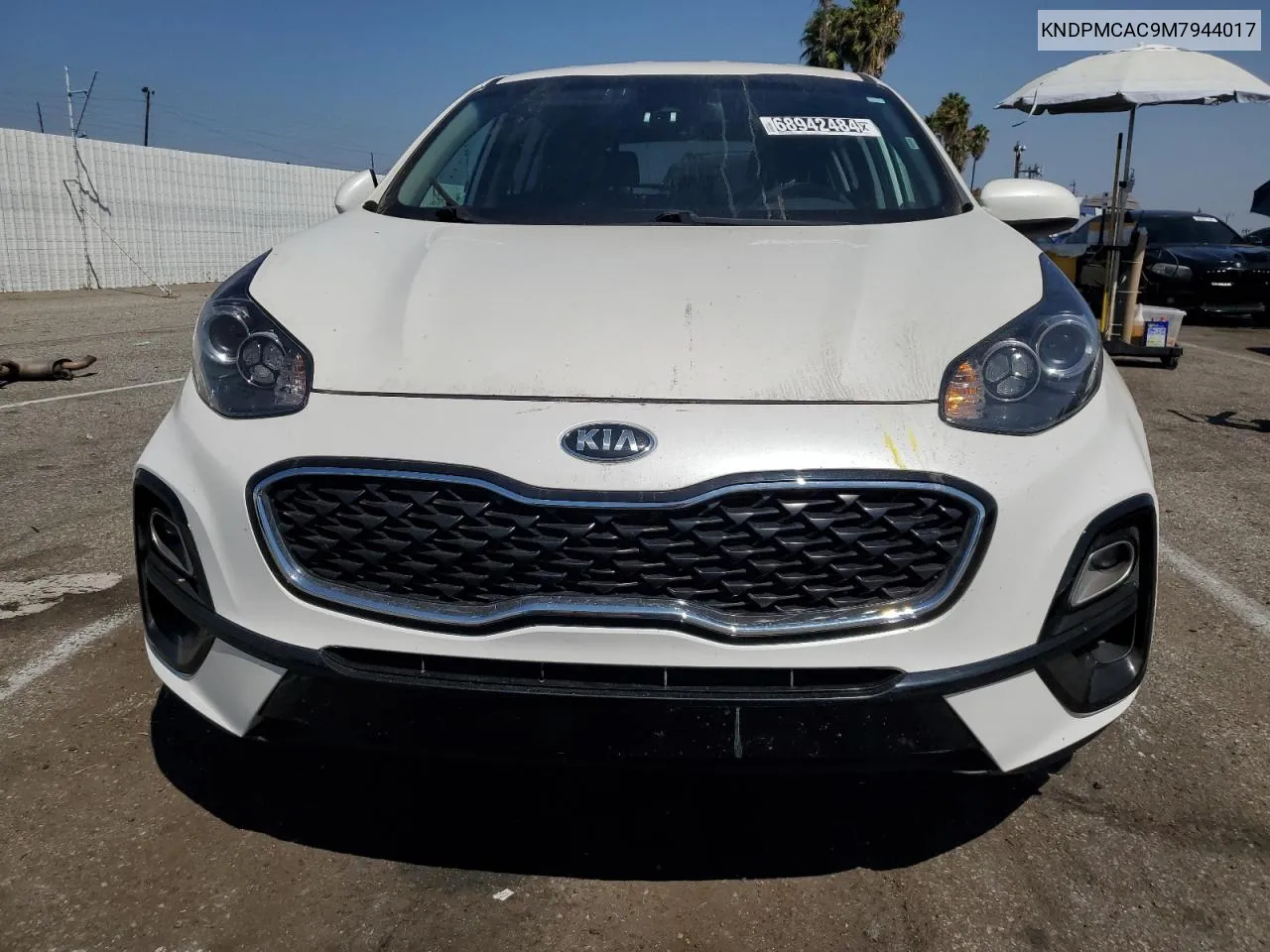 2021 Kia Sportage Lx VIN: KNDPMCAC9M7944017 Lot: 68942484