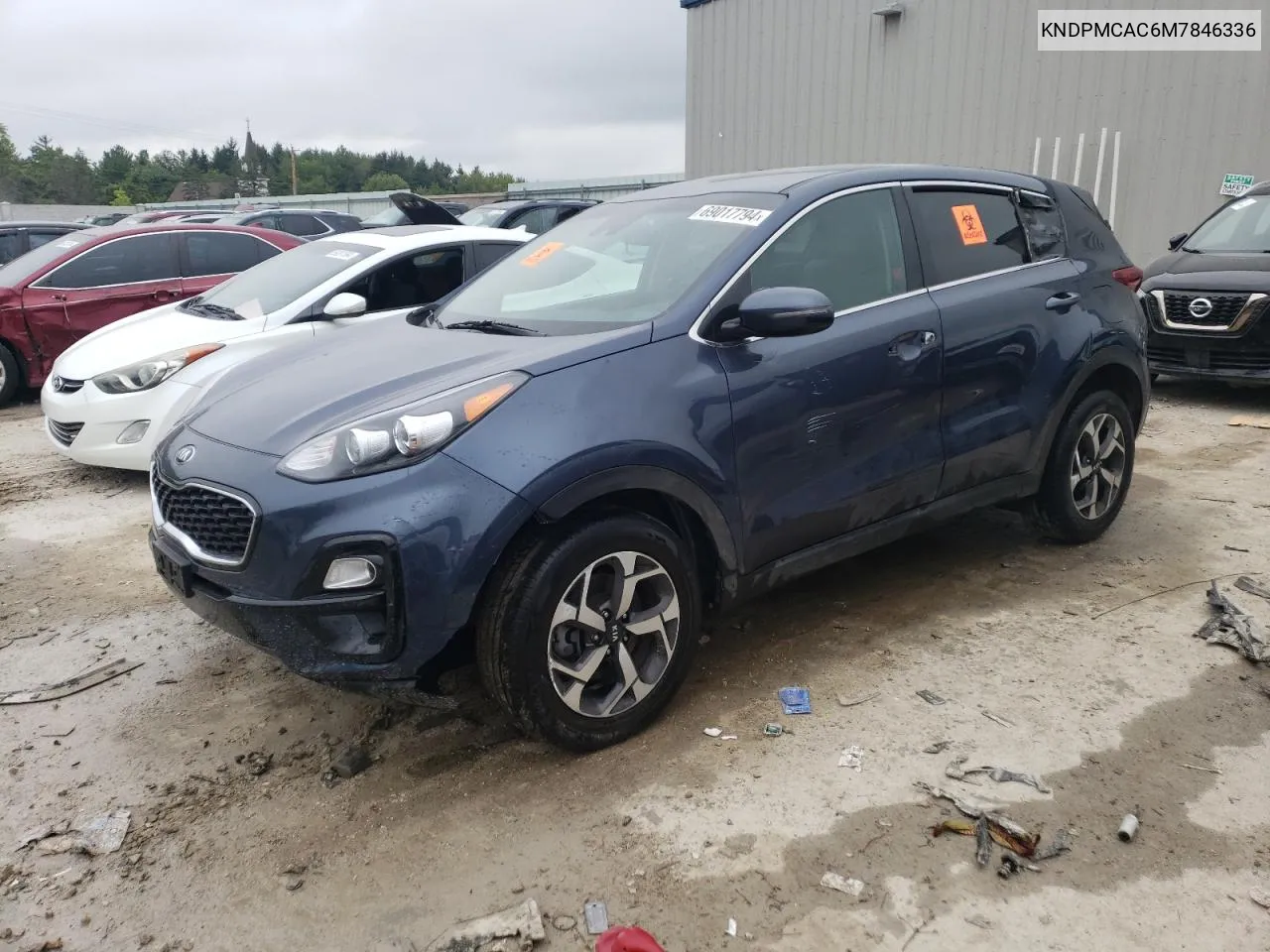 KNDPMCAC6M7846336 2021 Kia Sportage Lx