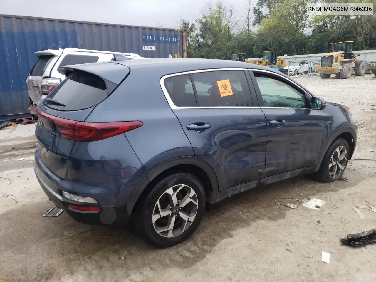 KNDPMCAC6M7846336 2021 Kia Sportage Lx