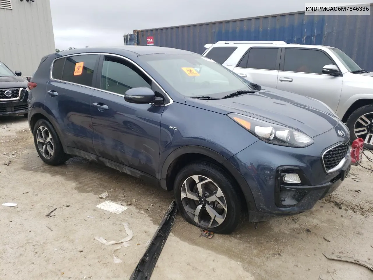 KNDPMCAC6M7846336 2021 Kia Sportage Lx