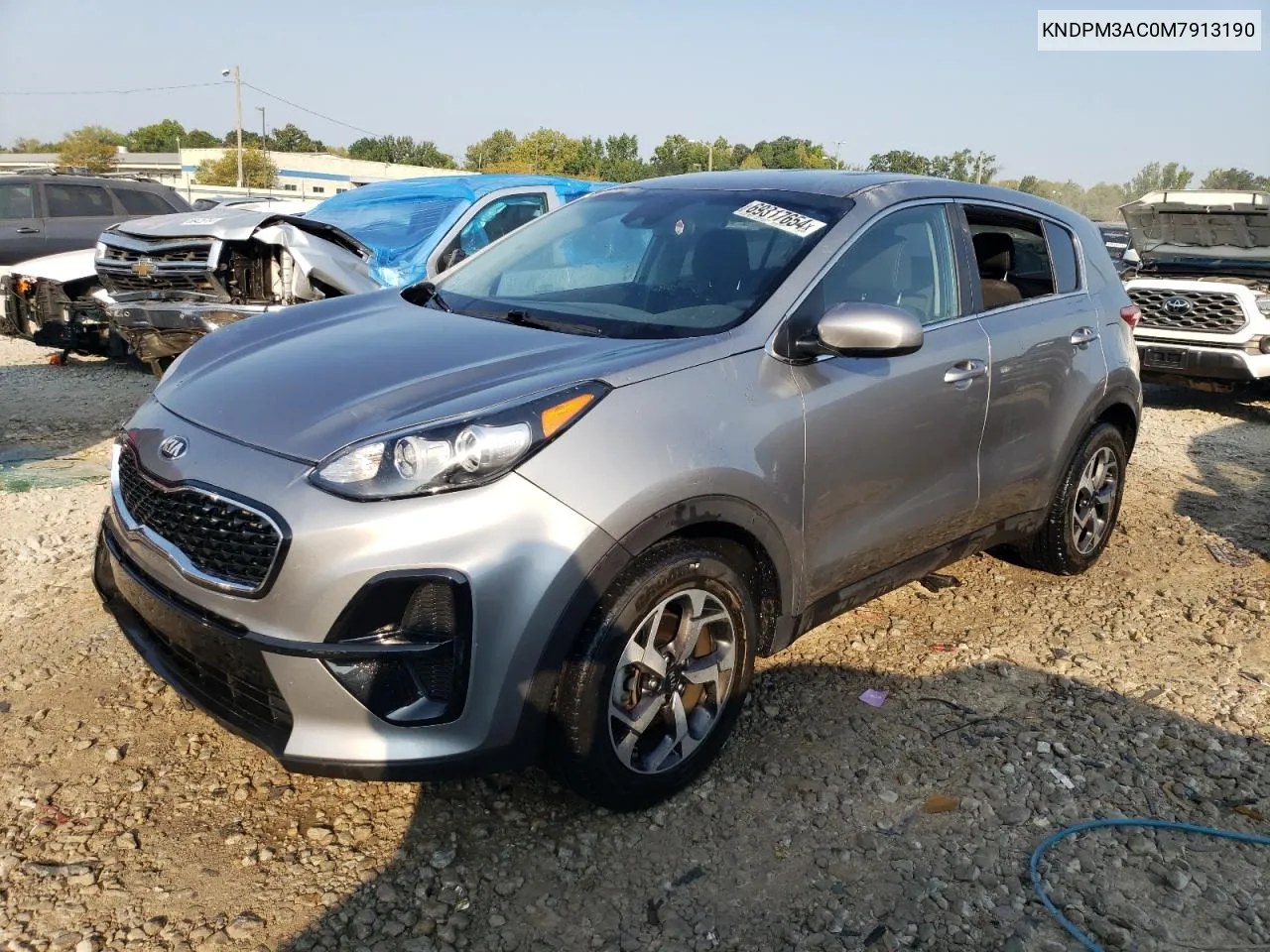 KNDPM3AC0M7913190 2021 Kia Sportage Lx