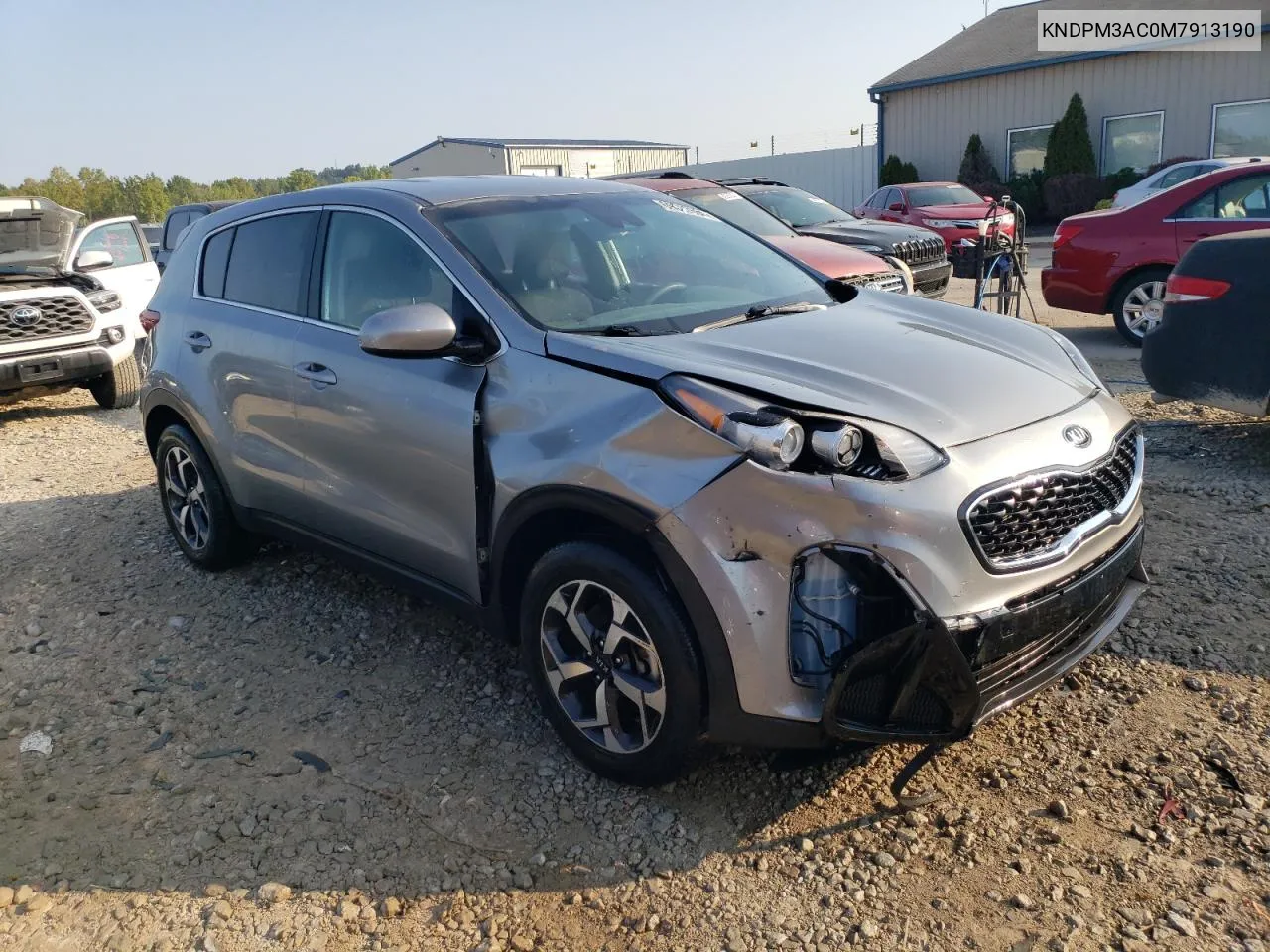 2021 Kia Sportage Lx VIN: KNDPM3AC0M7913190 Lot: 69317654