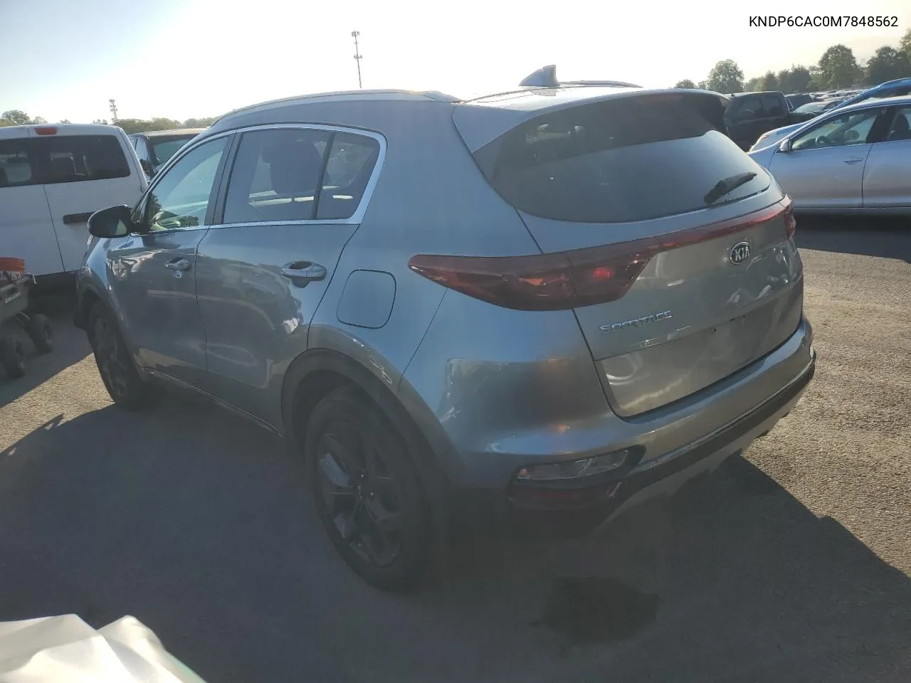 2021 Kia Sportage S VIN: KNDP6CAC0M7848562 Lot: 69337594