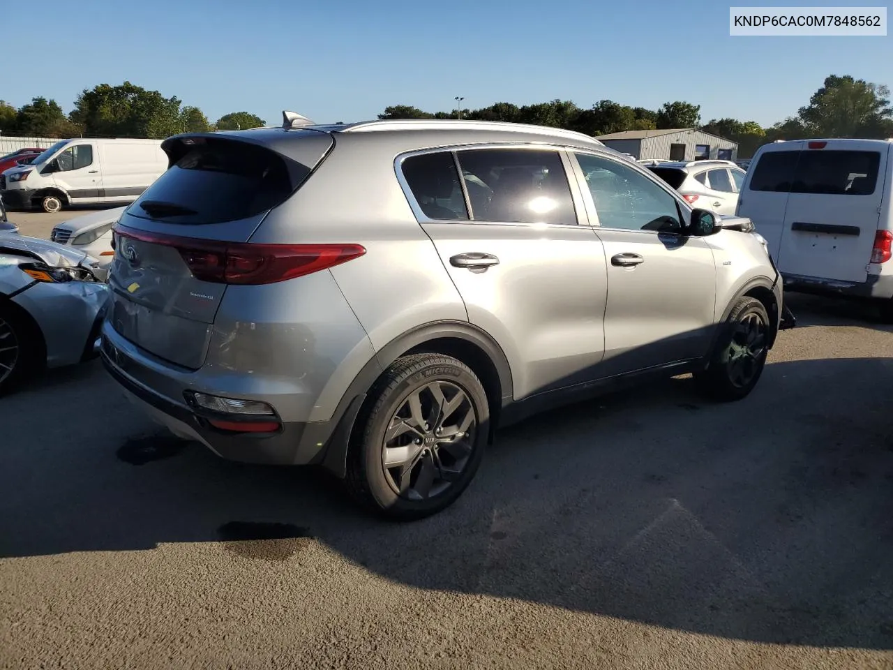 2021 Kia Sportage S VIN: KNDP6CAC0M7848562 Lot: 69337594