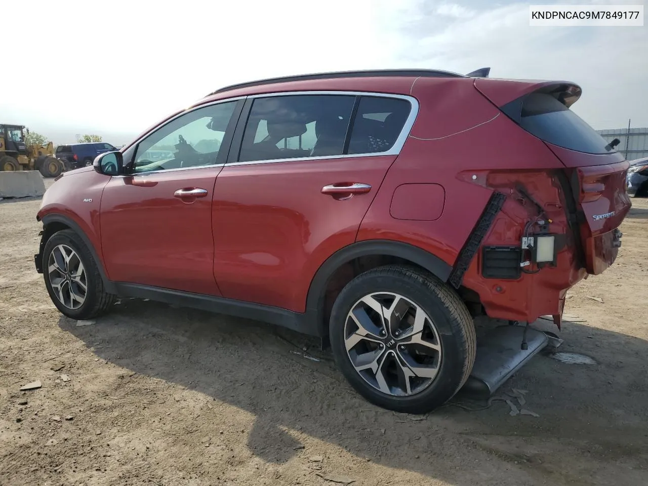 2021 Kia Sportage Ex VIN: KNDPNCAC9M7849177 Lot: 69383754