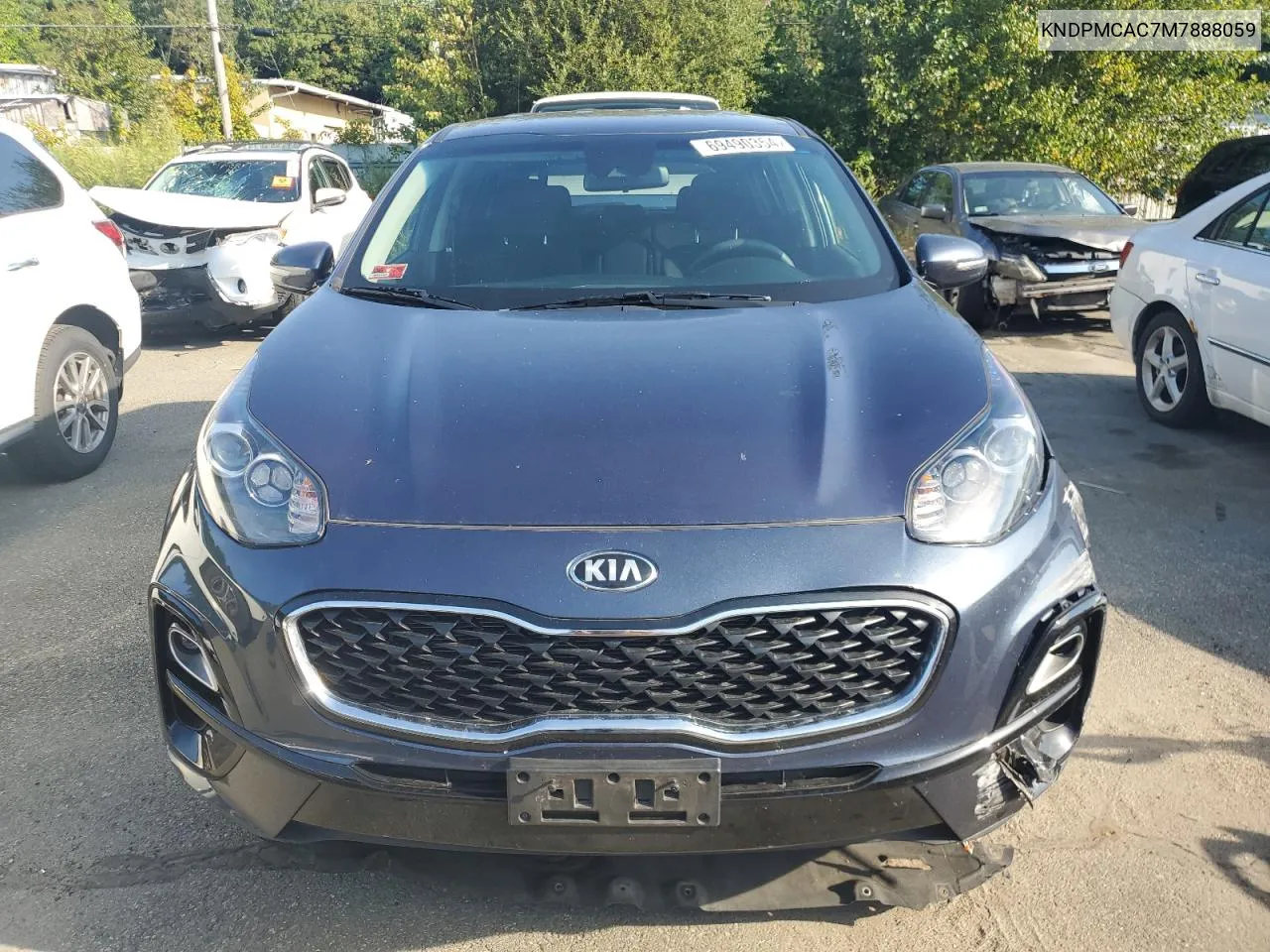 2021 Kia Sportage Lx VIN: KNDPMCAC7M7888059 Lot: 69490354