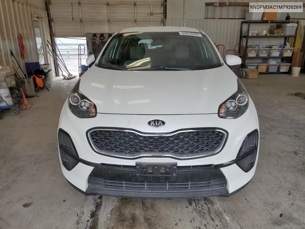 2021 Kia Sportage Lx VIN: KNDPM3AC1M7926269 Lot: 69629484