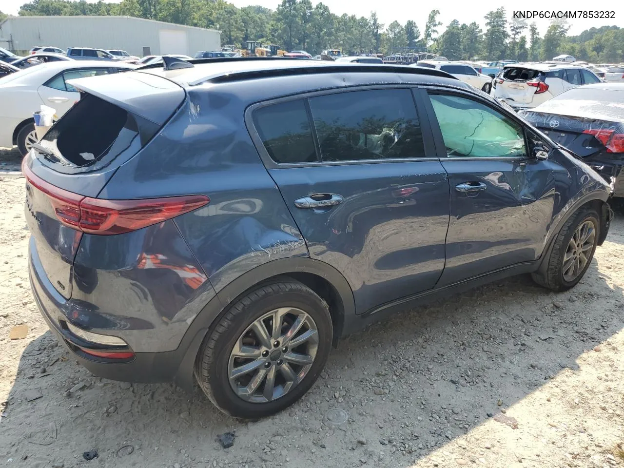 2021 Kia Sportage S VIN: KNDP6CAC4M7853232 Lot: 69681774