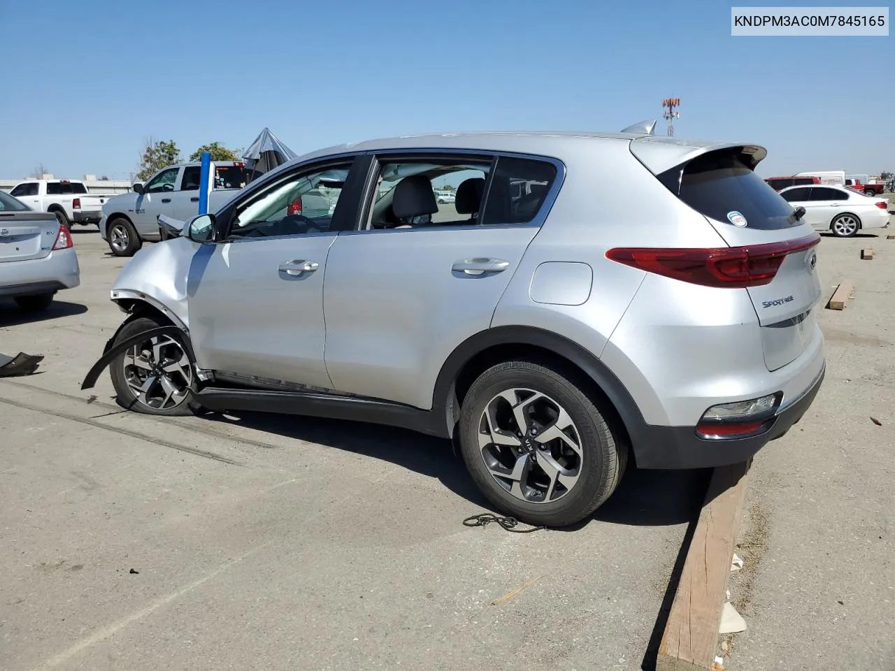 2021 Kia Sportage Lx VIN: KNDPM3AC0M7845165 Lot: 69720294