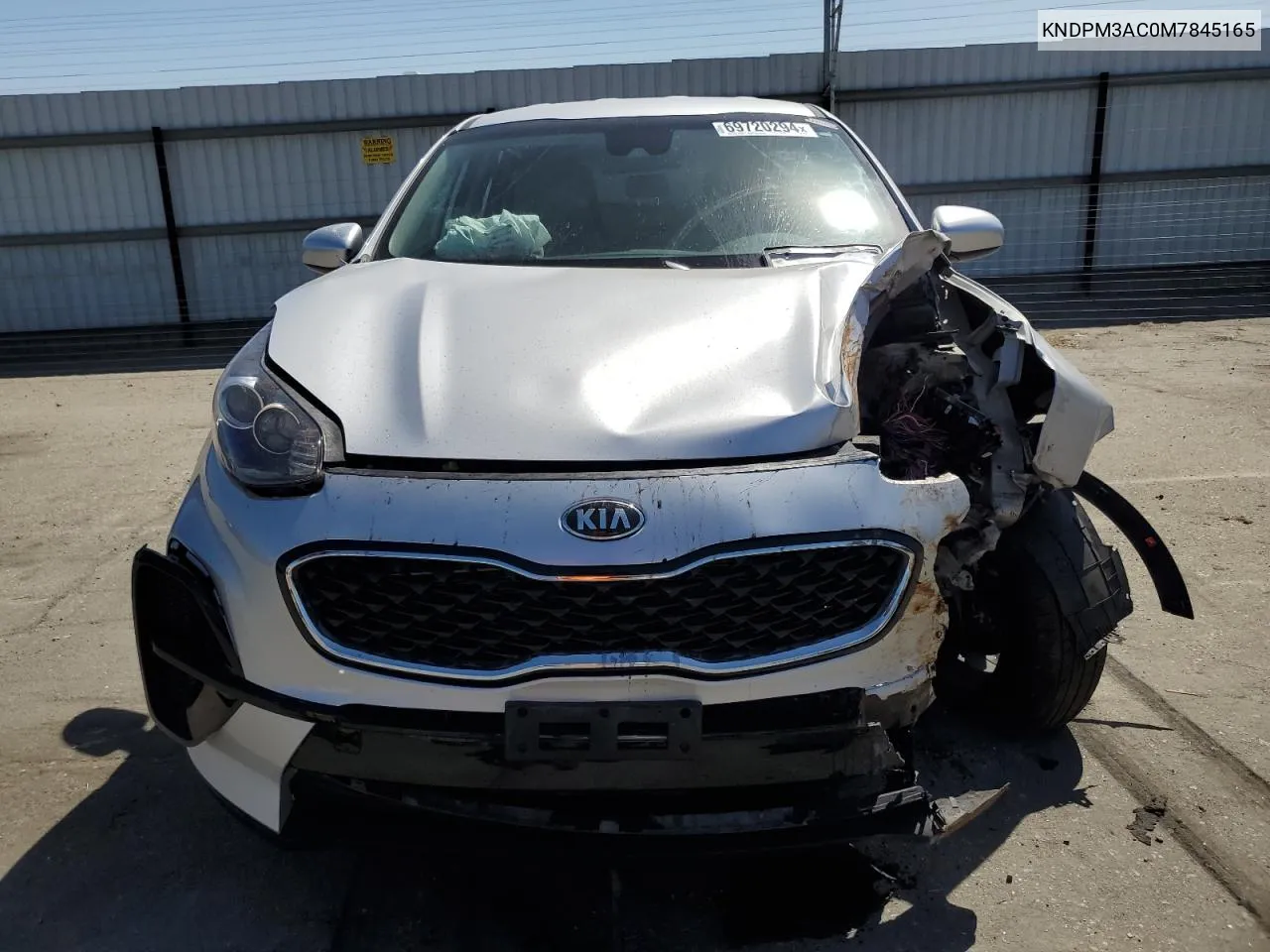 2021 Kia Sportage Lx VIN: KNDPM3AC0M7845165 Lot: 69720294