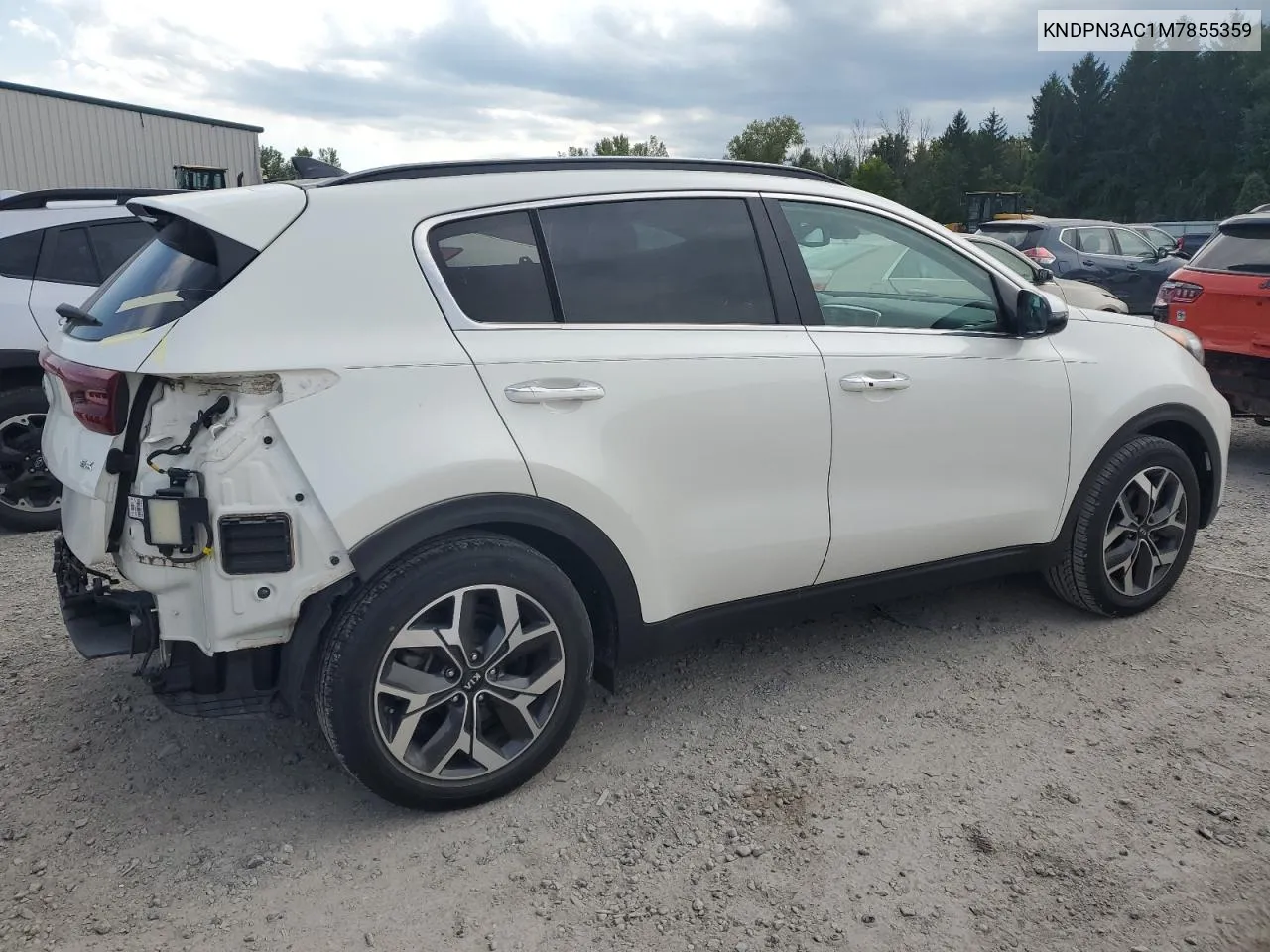 KNDPN3AC1M7855359 2021 Kia Sportage Ex