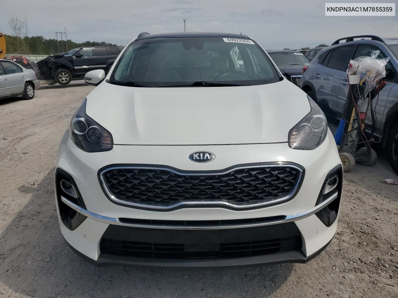 2021 Kia Sportage Ex VIN: KNDPN3AC1M7855359 Lot: 69922604