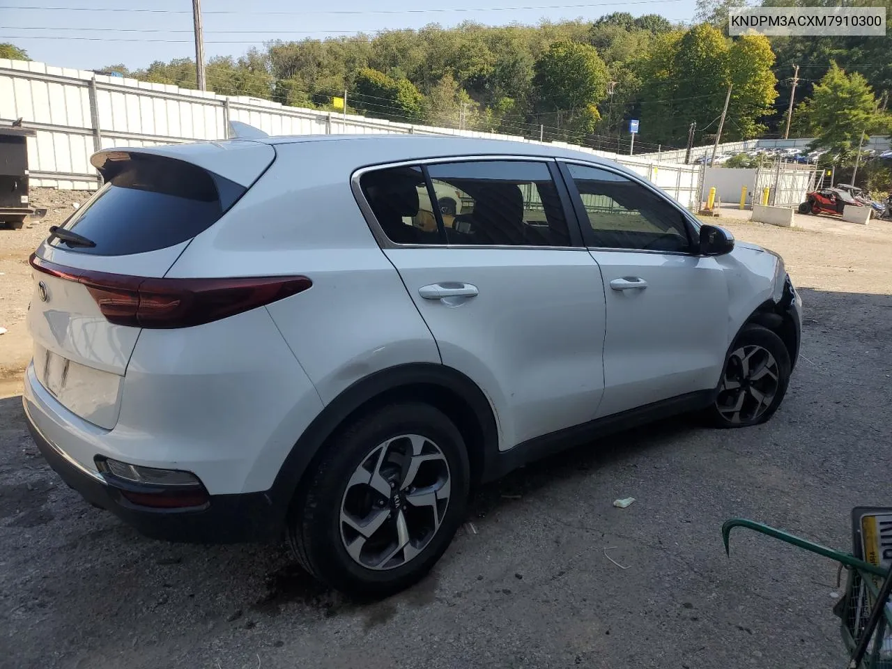 2021 Kia Sportage Lx VIN: KNDPM3ACXM7910300 Lot: 70093204