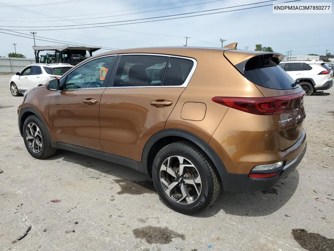 2021 Kia Sportage Lx VIN: KNDPM3AC3M7850277 Lot: 70144424