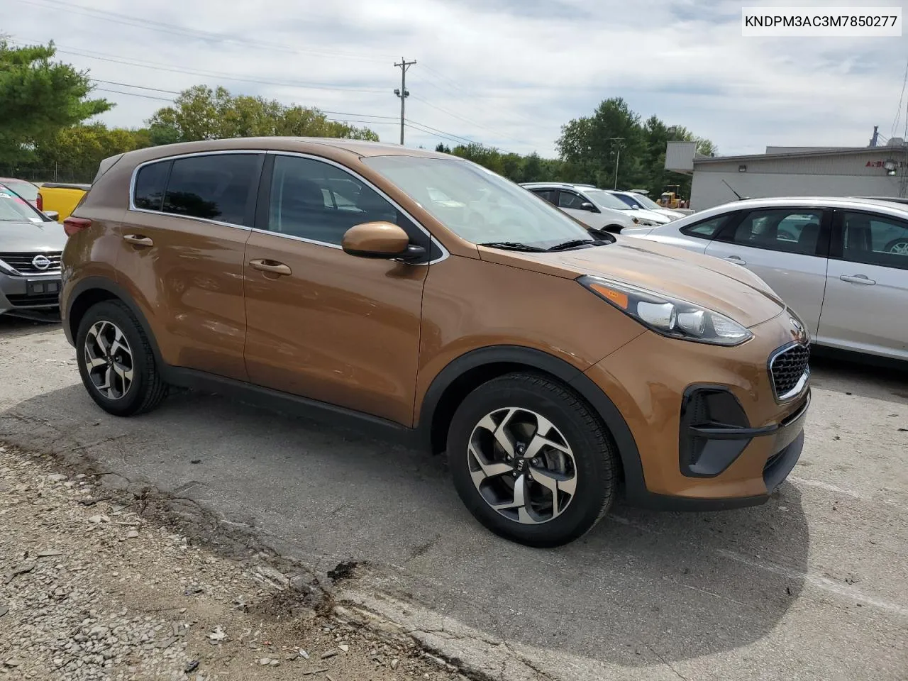 2021 Kia Sportage Lx VIN: KNDPM3AC3M7850277 Lot: 70144424