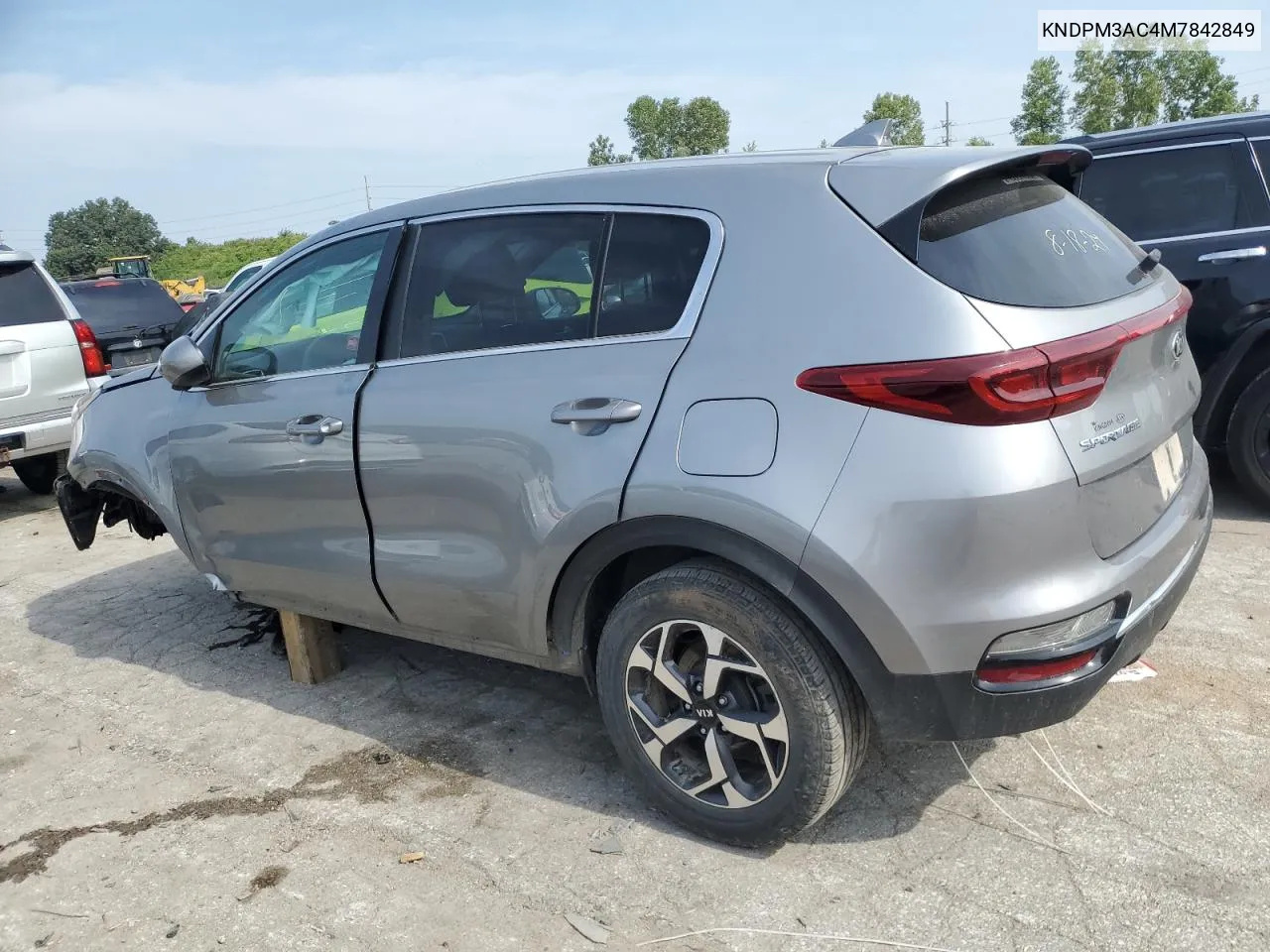 2021 Kia Sportage Lx VIN: KNDPM3AC4M7842849 Lot: 70313964