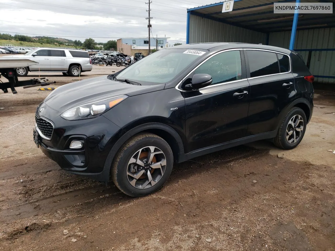 2021 Kia Sportage Lx VIN: KNDPMCAC2L7697860 Lot: 70449064