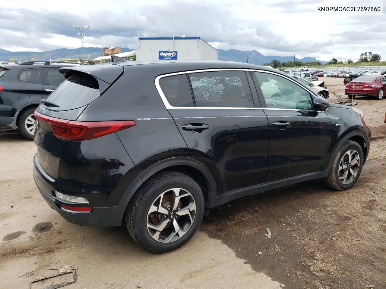 2021 Kia Sportage Lx VIN: KNDPMCAC2L7697860 Lot: 70449064