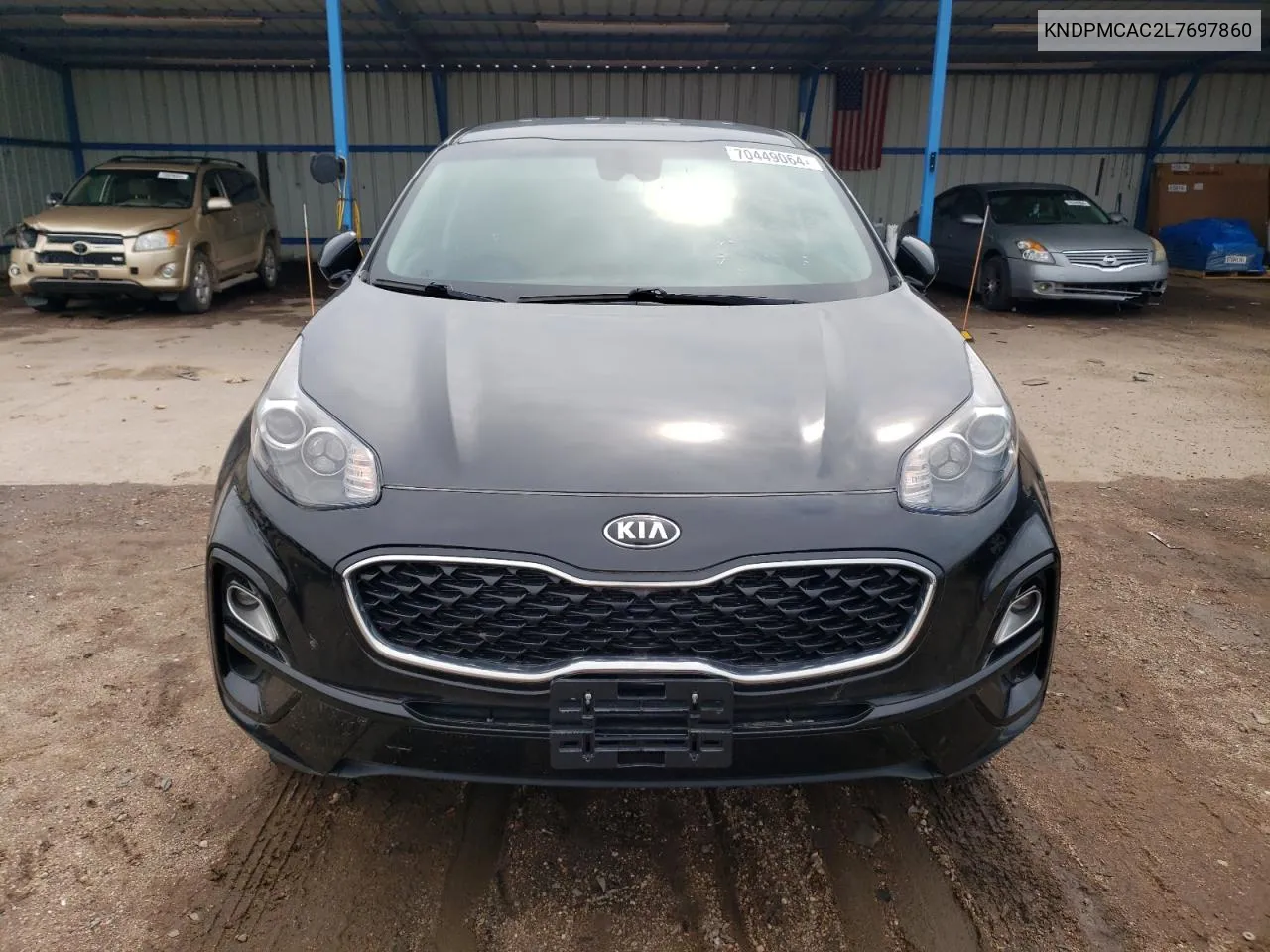 2021 Kia Sportage Lx VIN: KNDPMCAC2L7697860 Lot: 70449064