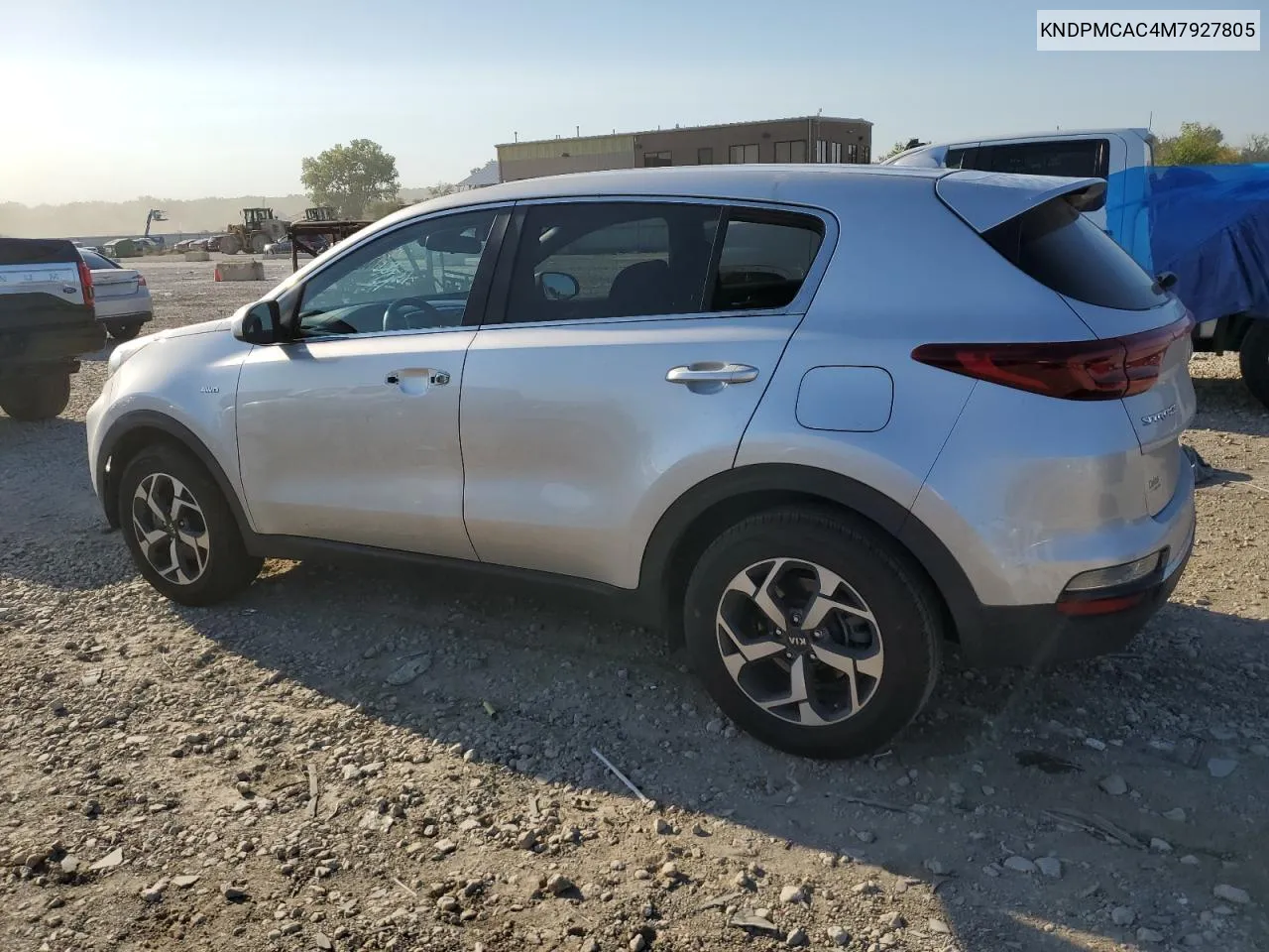 KNDPMCAC4M7927805 2021 Kia Sportage Lx