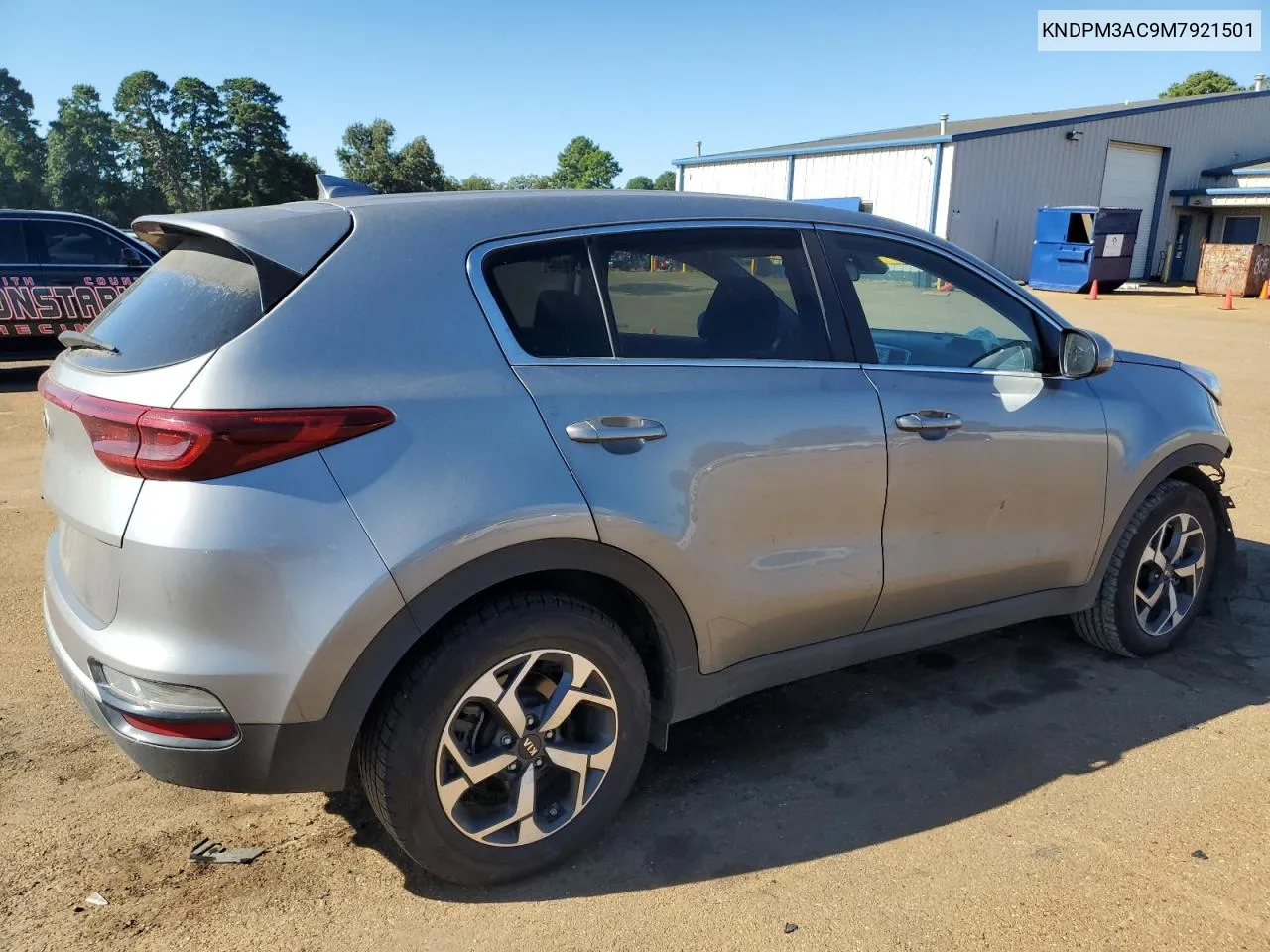 2021 Kia Sportage Lx VIN: KNDPM3AC9M7921501 Lot: 70678694