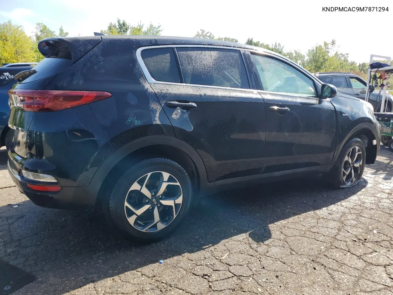 2021 Kia Sportage Lx VIN: KNDPMCAC9M7871294 Lot: 70791434